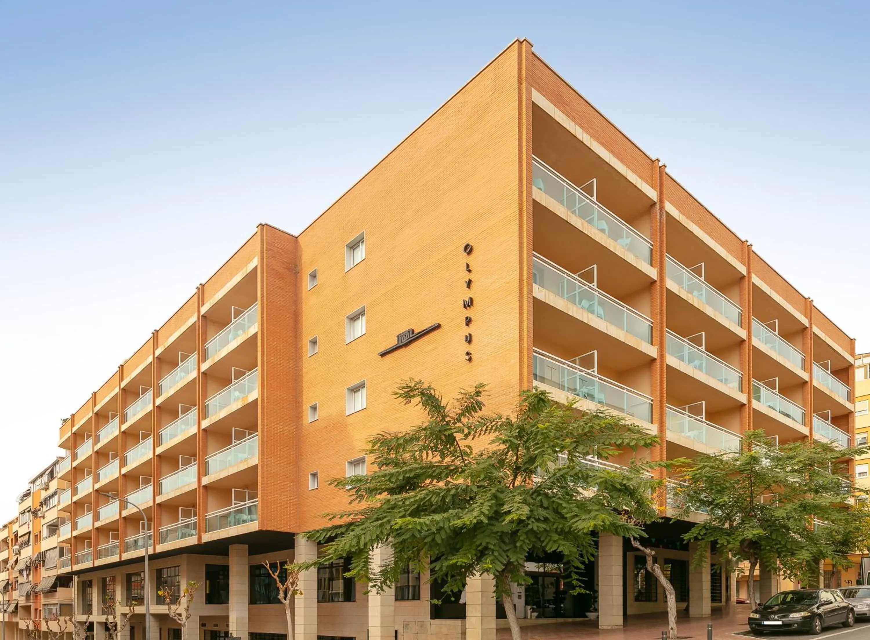 Property building in Hotel Olympus