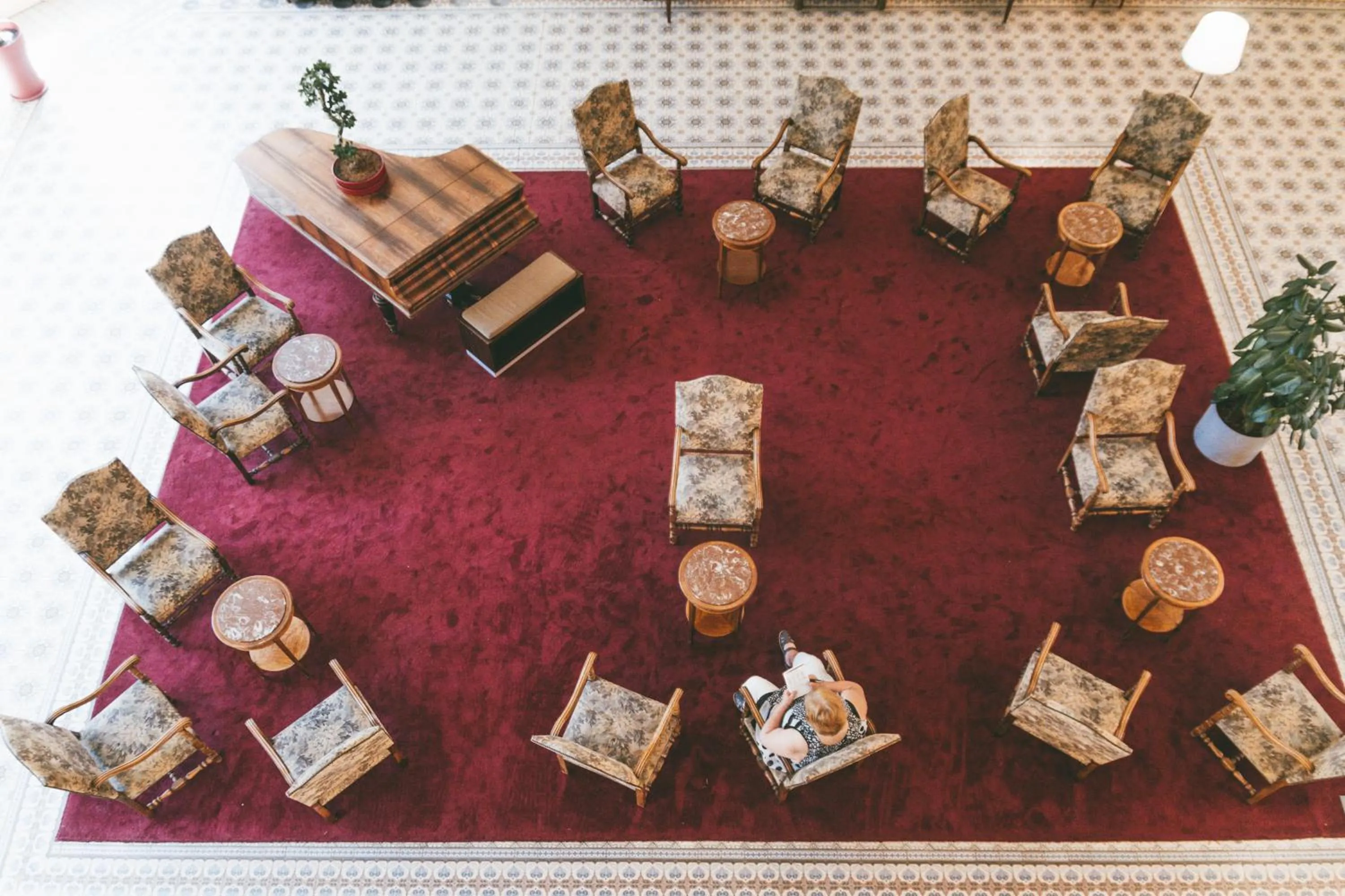 Living room in Terres de France - Appart'Hotel le Splendid