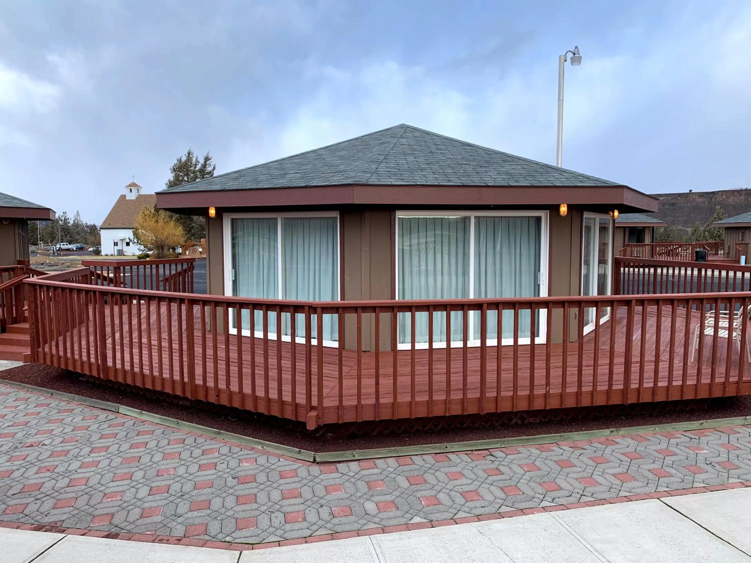 Balcony/Terrace in Smith Rock Resort