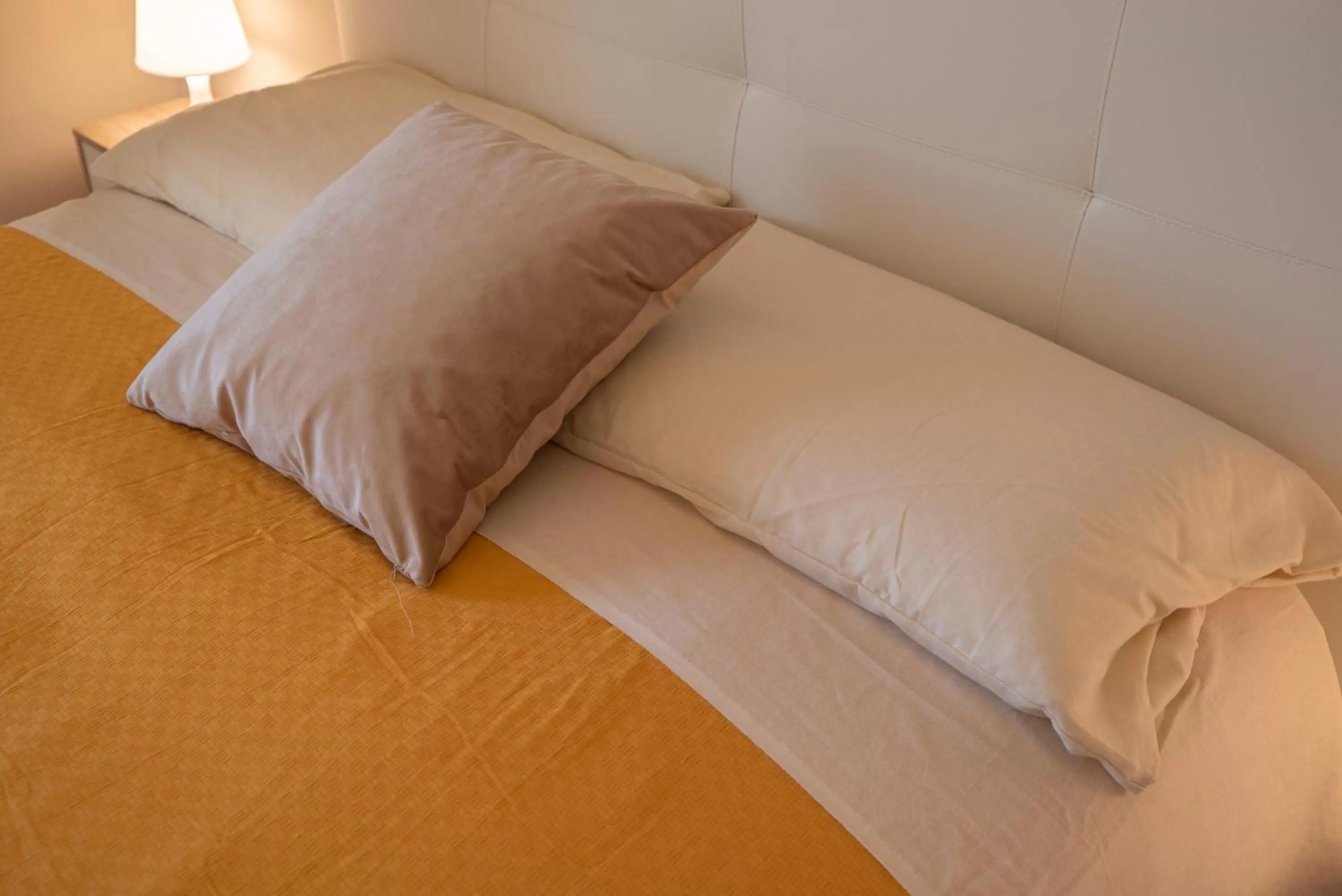 Bed in Belvedere Sea Suite