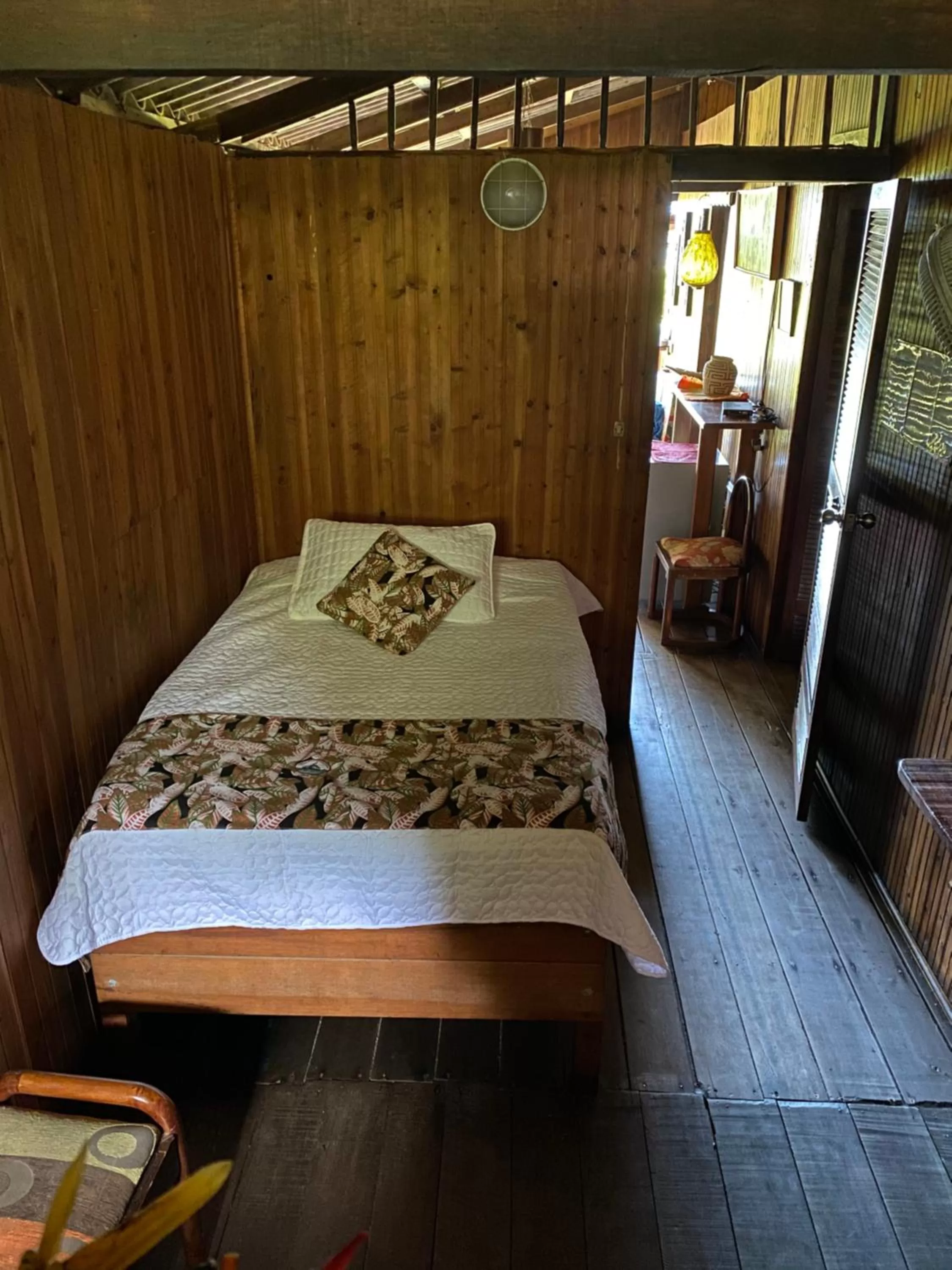 Bed in Posada Turística Rocas De Cabo Marzo