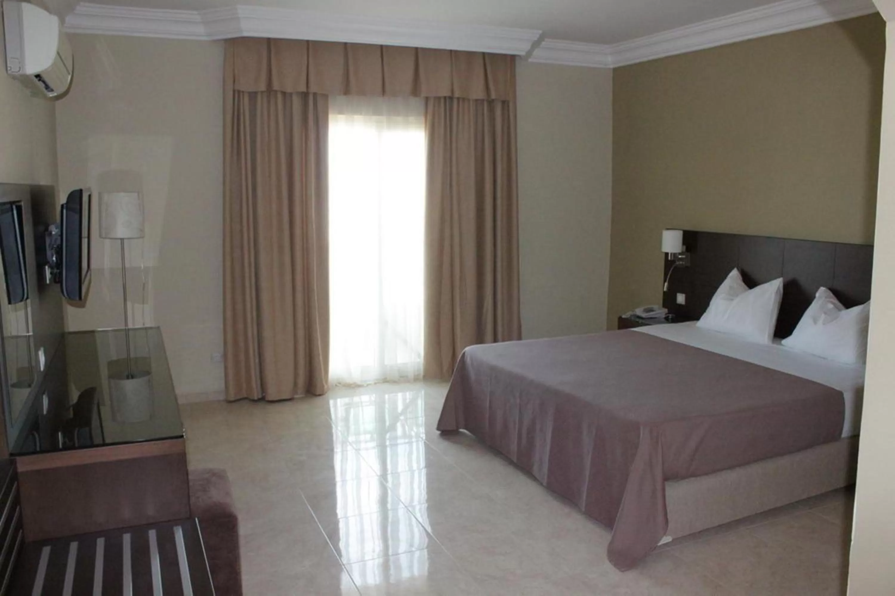 Bed in Hotel Mauricenter Nouakchott