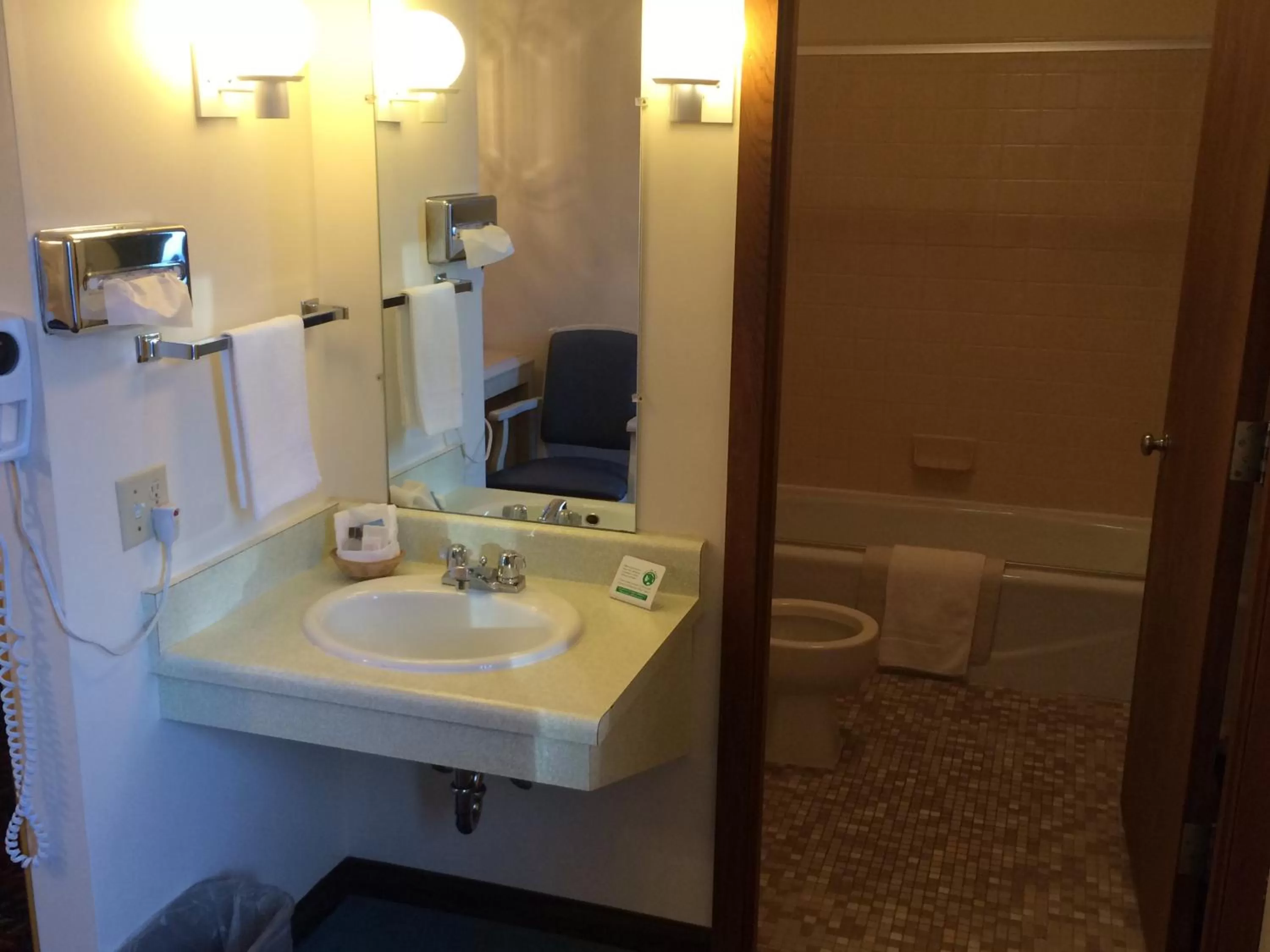 Bathroom in Cedar Motor Inn