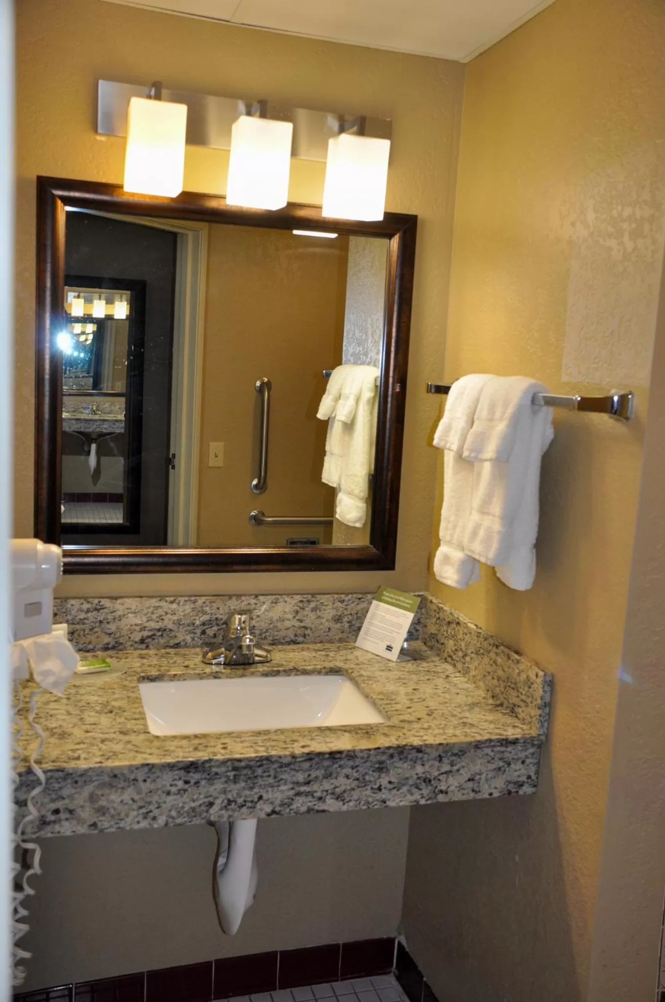 Bathroom in AmericInn by Wyndham Clear Lake