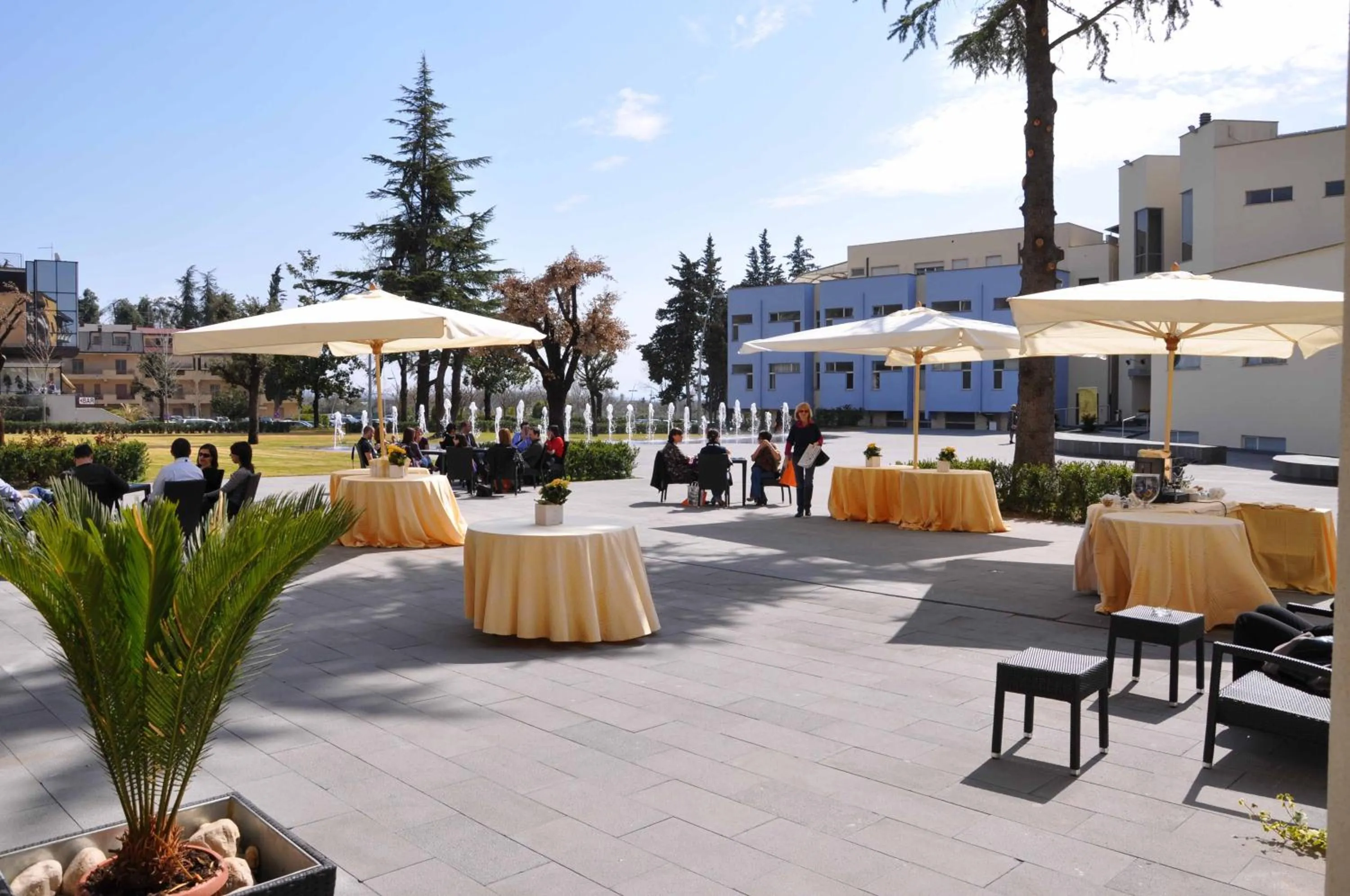 Garden in Hotel Fontana Olente