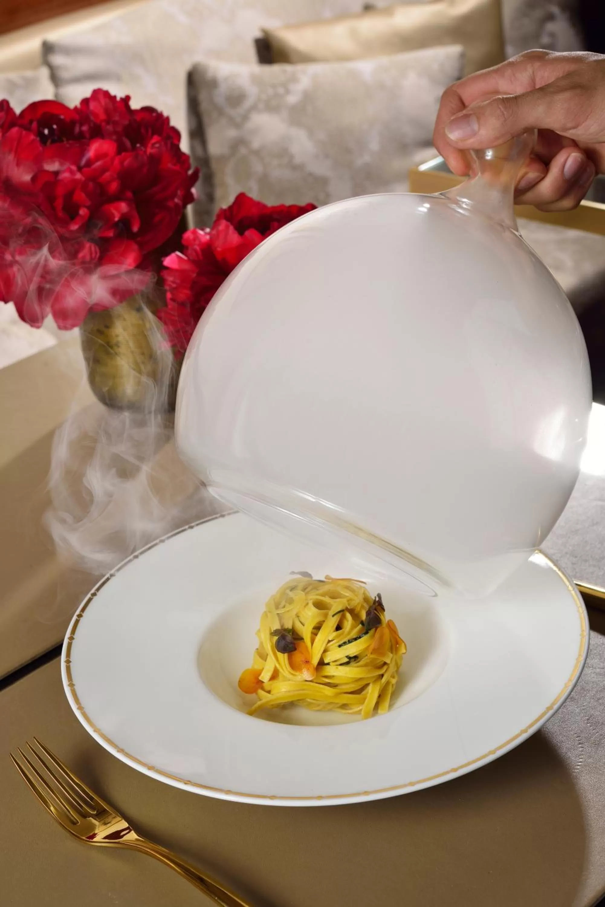 Decorative detail in Grand Hotel Minerva