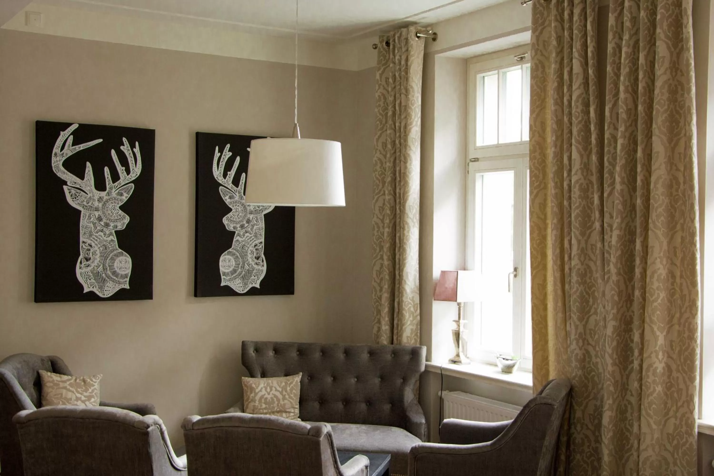 Lobby or reception in Lindenau Inn