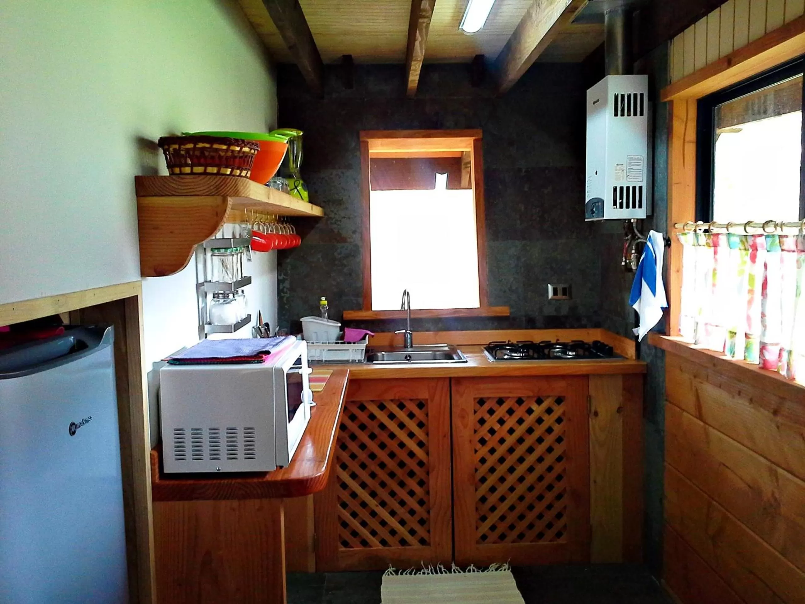 Kitchen or kitchenette, Kitchen/Kitchenette in Hotel Salto del Carileufu