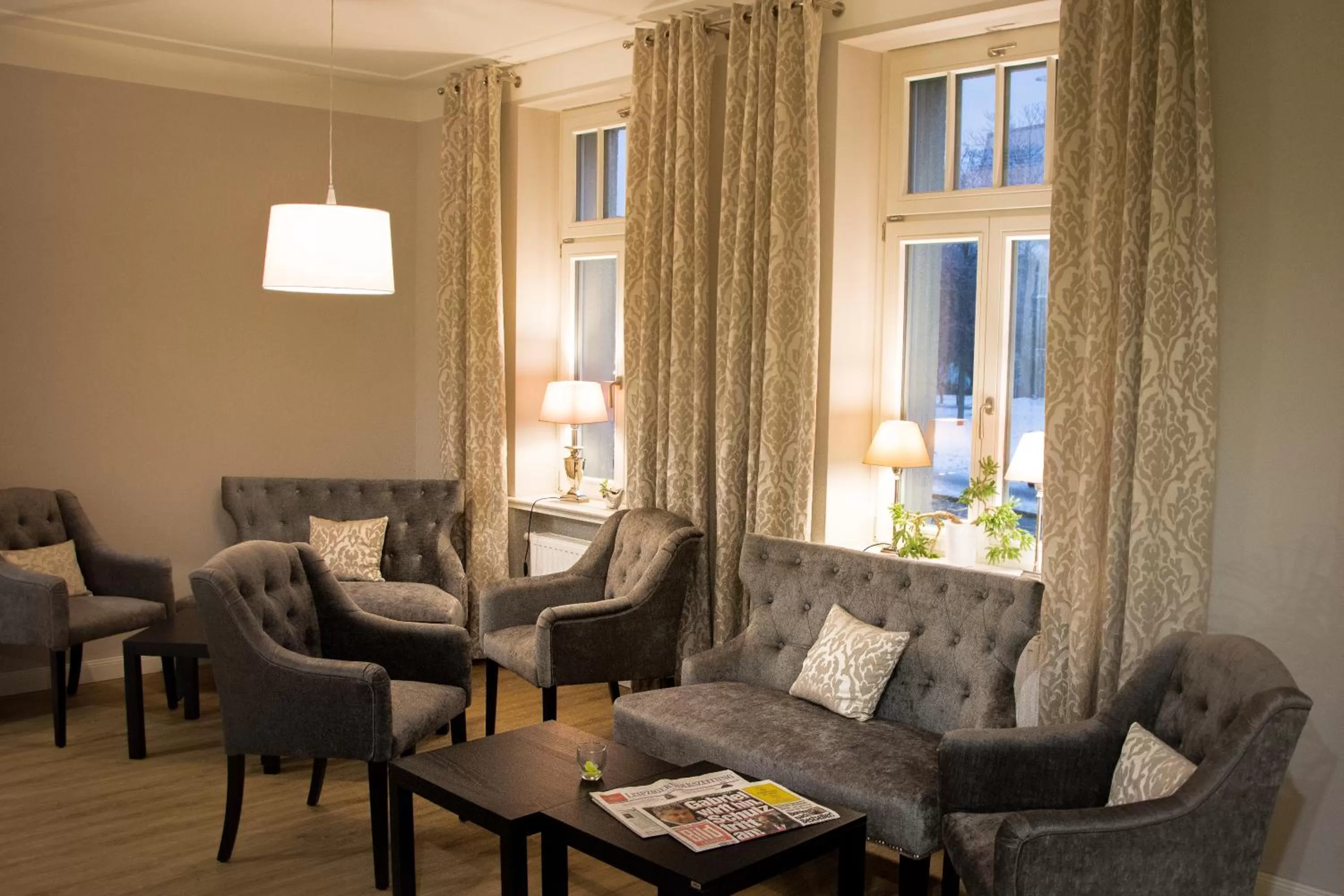 Dining area in Lindenau Inn