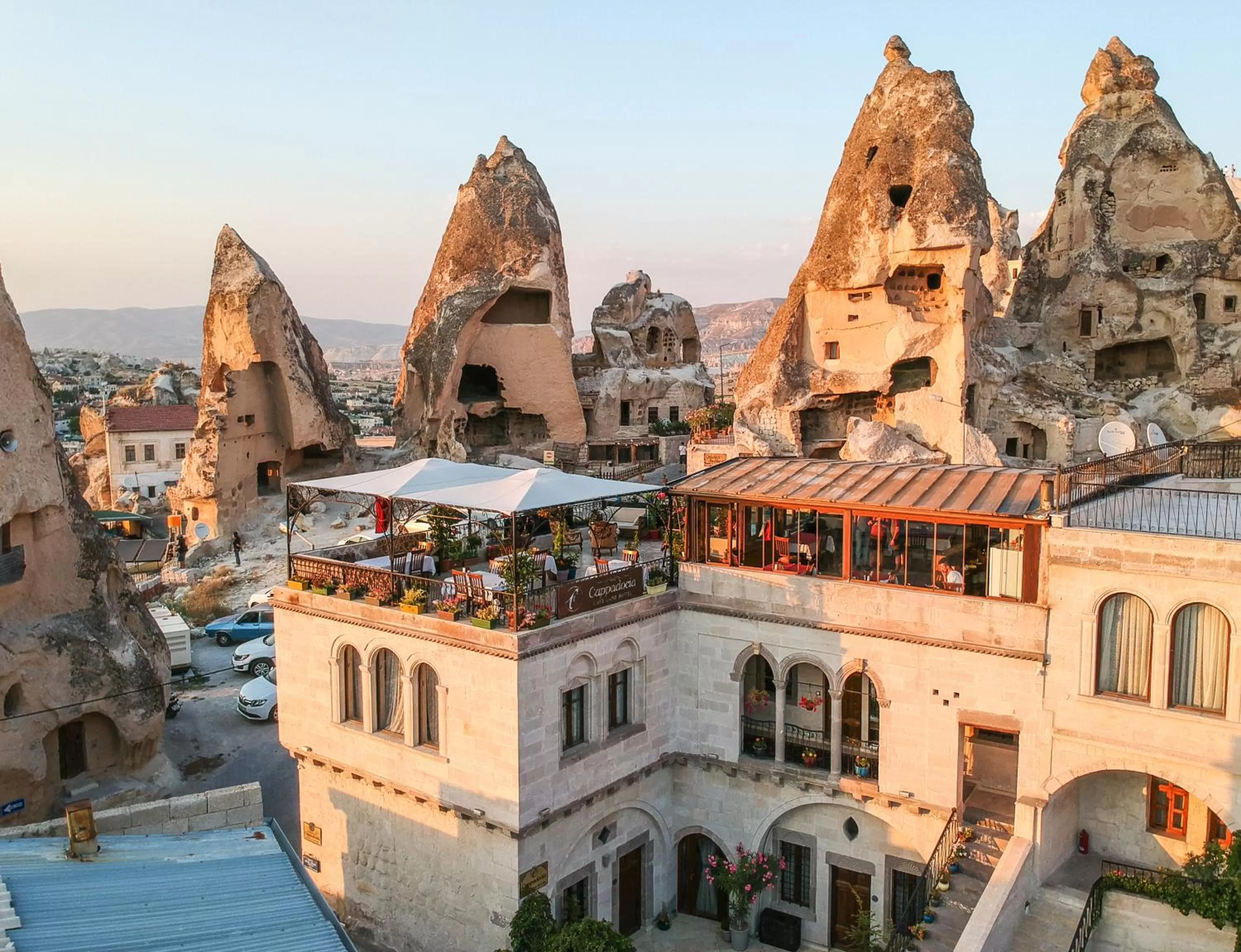 Property building in Cappadocia Cave Land Hotel