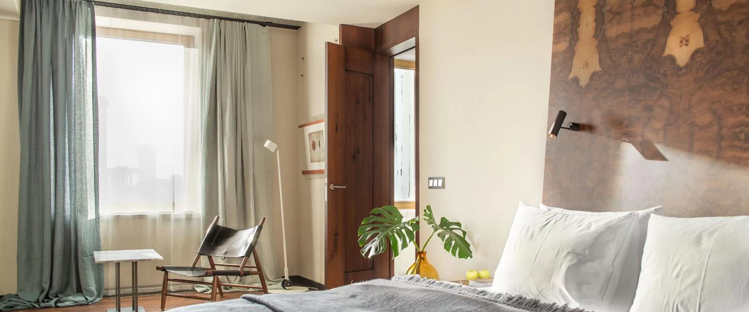 Bed in Hotel Warszawa