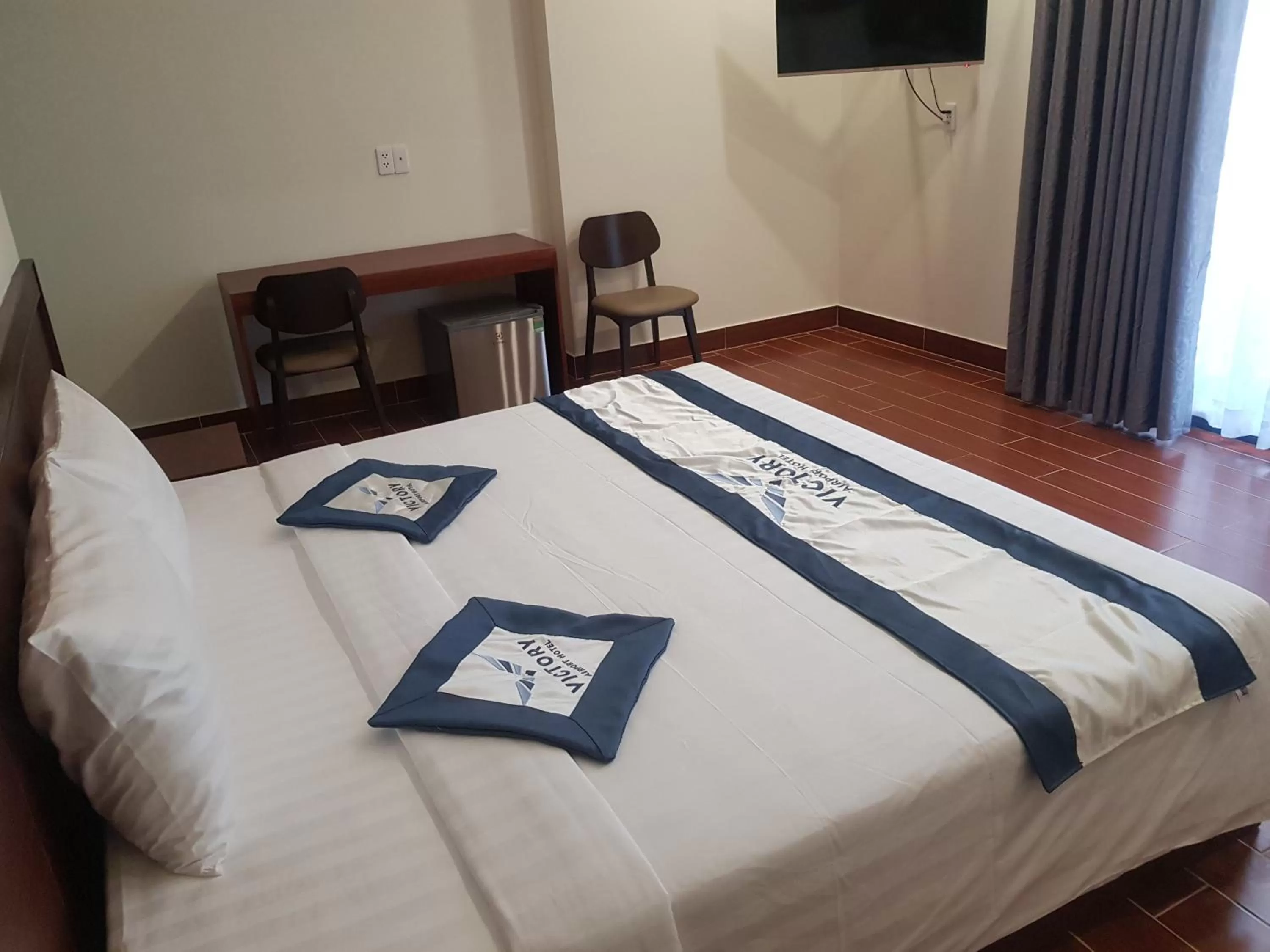 Bed in Victory Airport Hotel