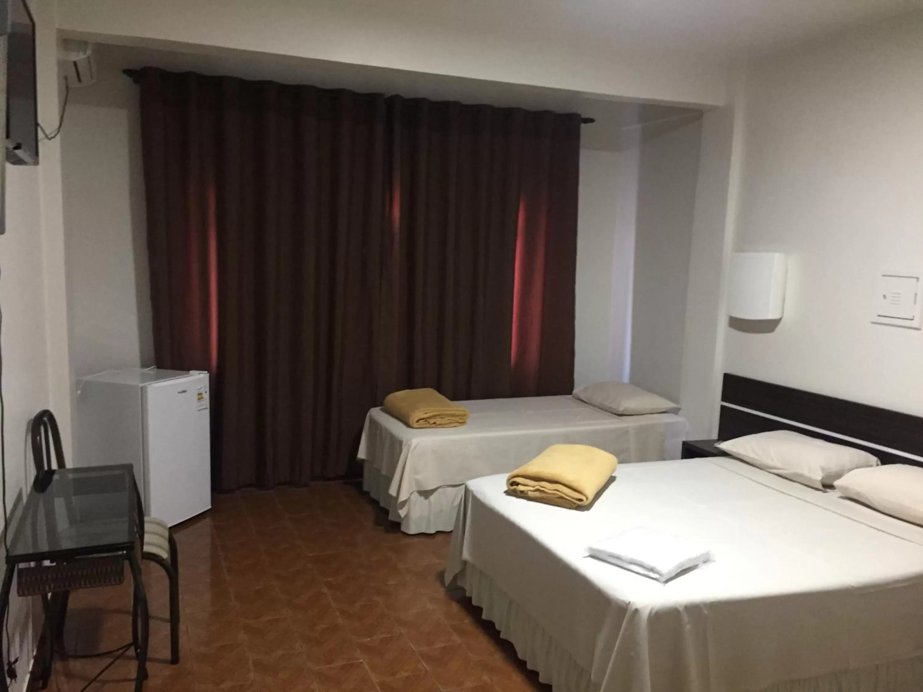 Bed in Hotel Paradizzo