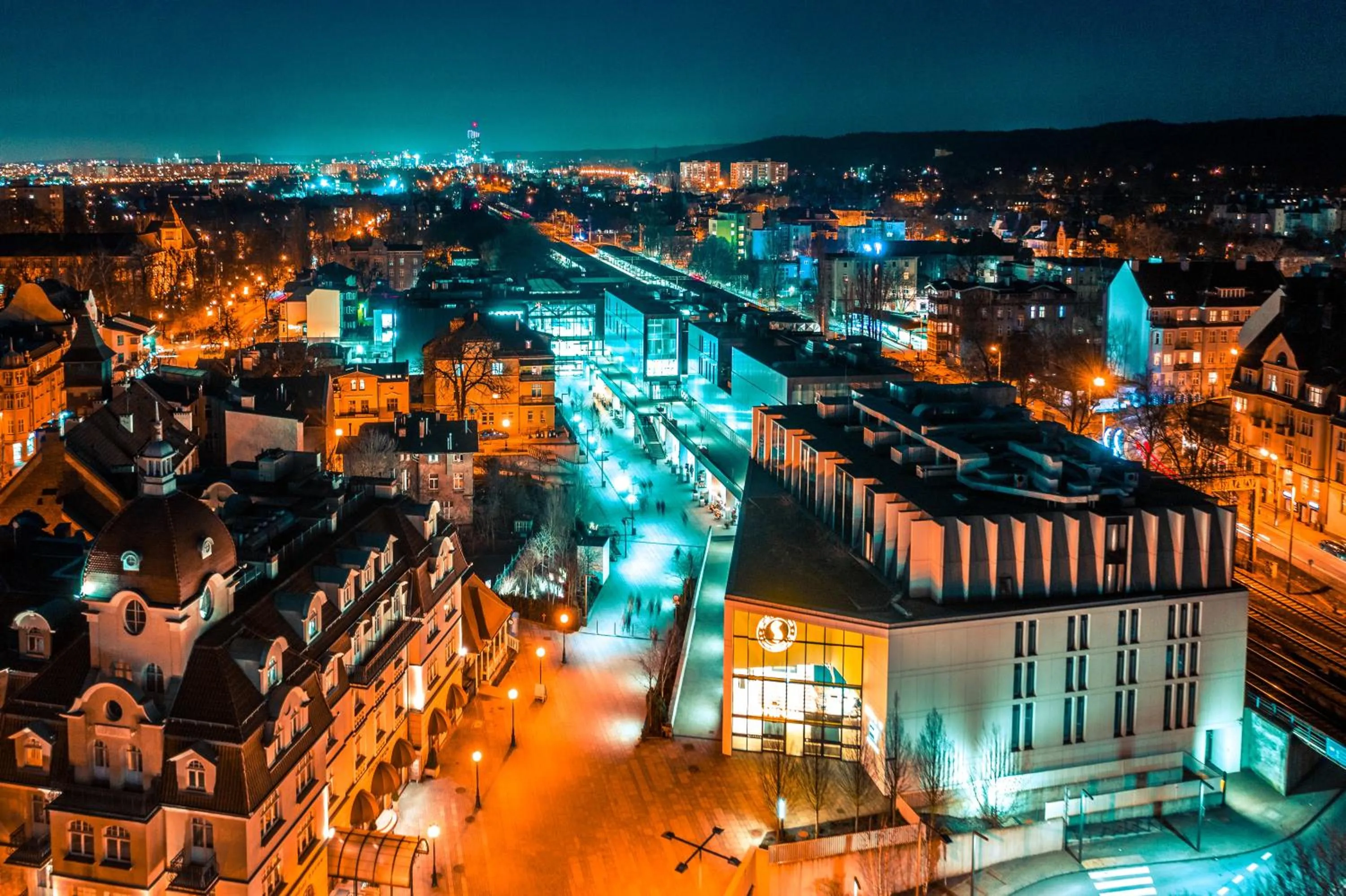 Bird's eye view, Bird's-eye View in Hotel Molo
