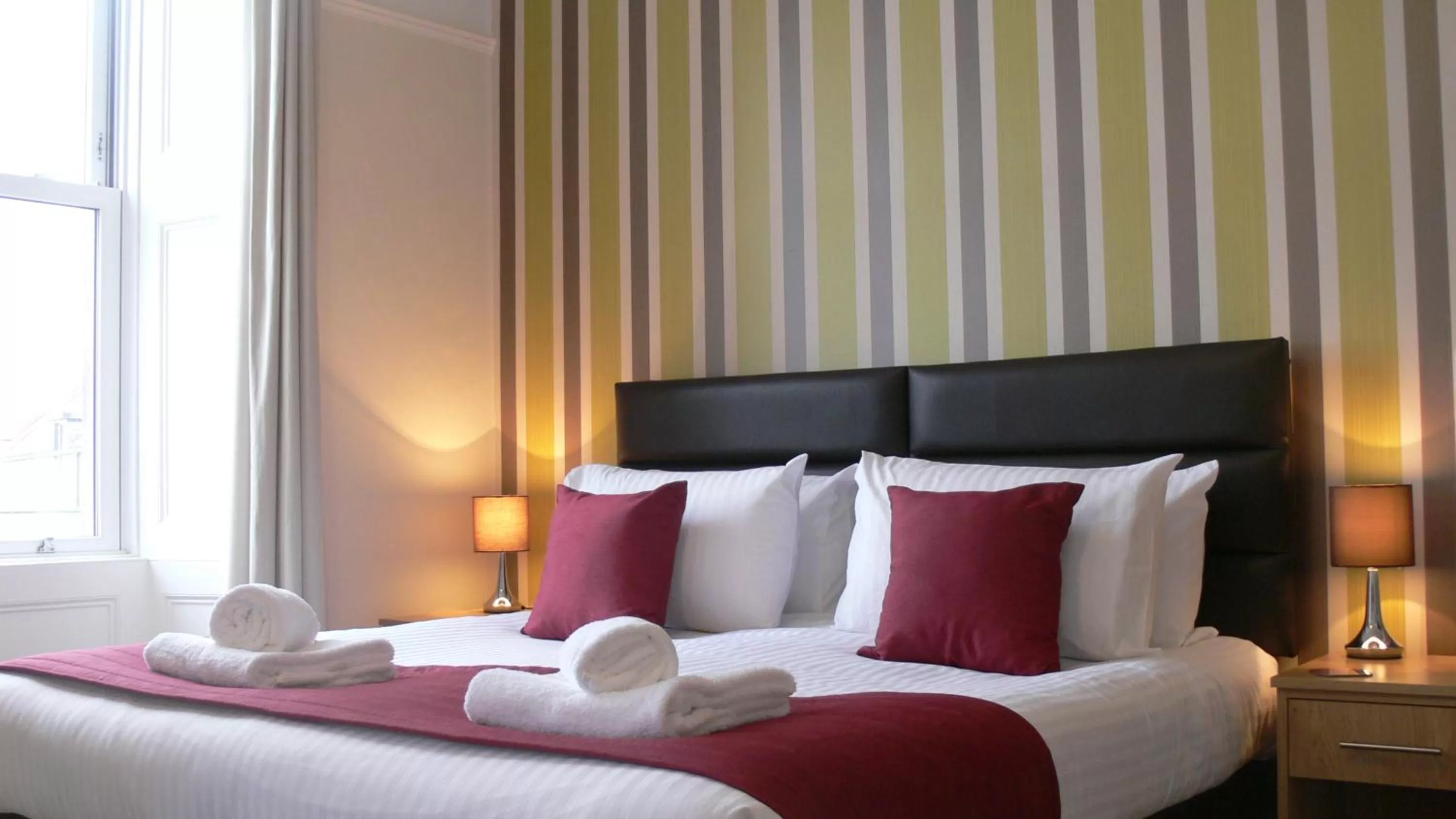 Bedroom, Bed in The Home Arms Guesthouse