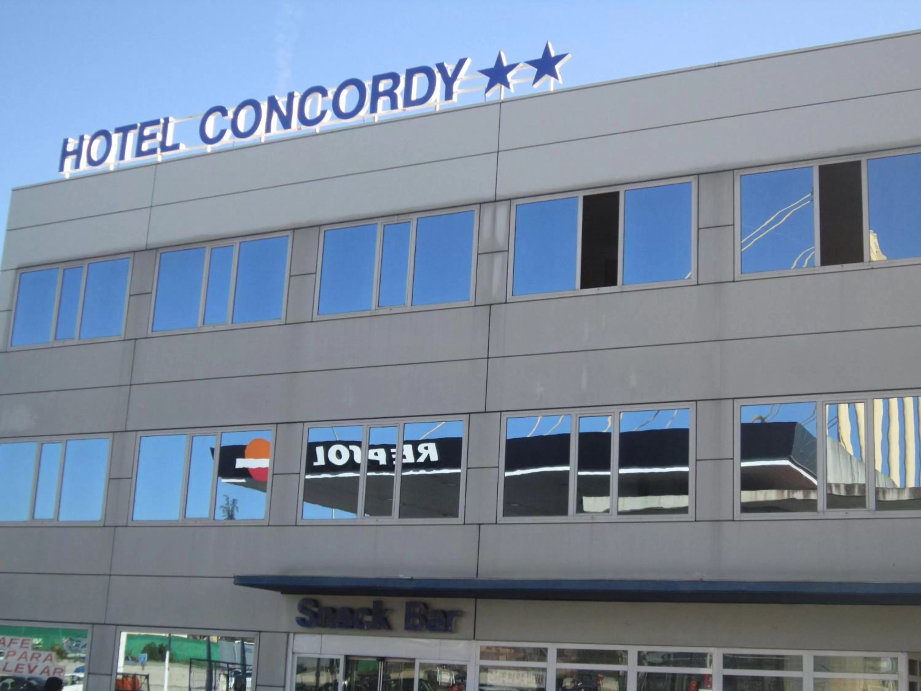 Facade/entrance in Hotel Concordy