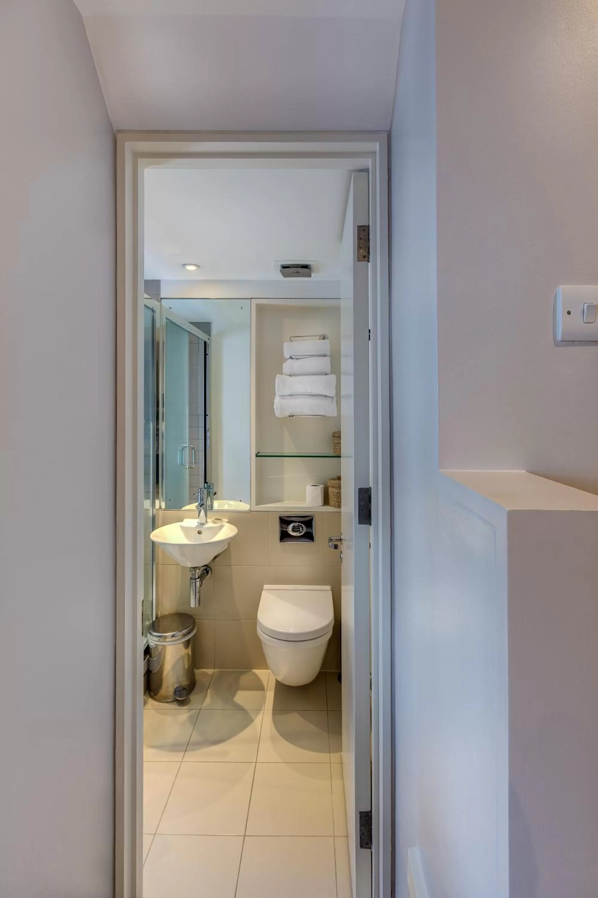 Bathroom in Hotel 55