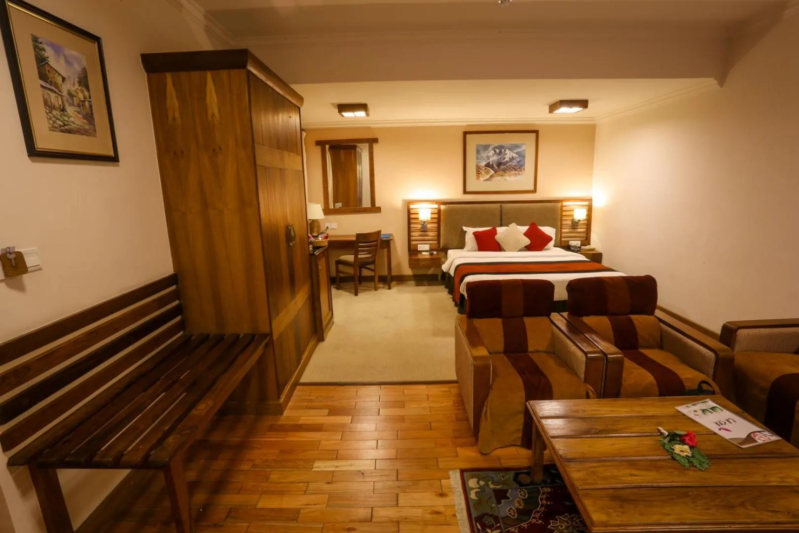 Photo of the whole room, Bed in Atithi Resort & Spa