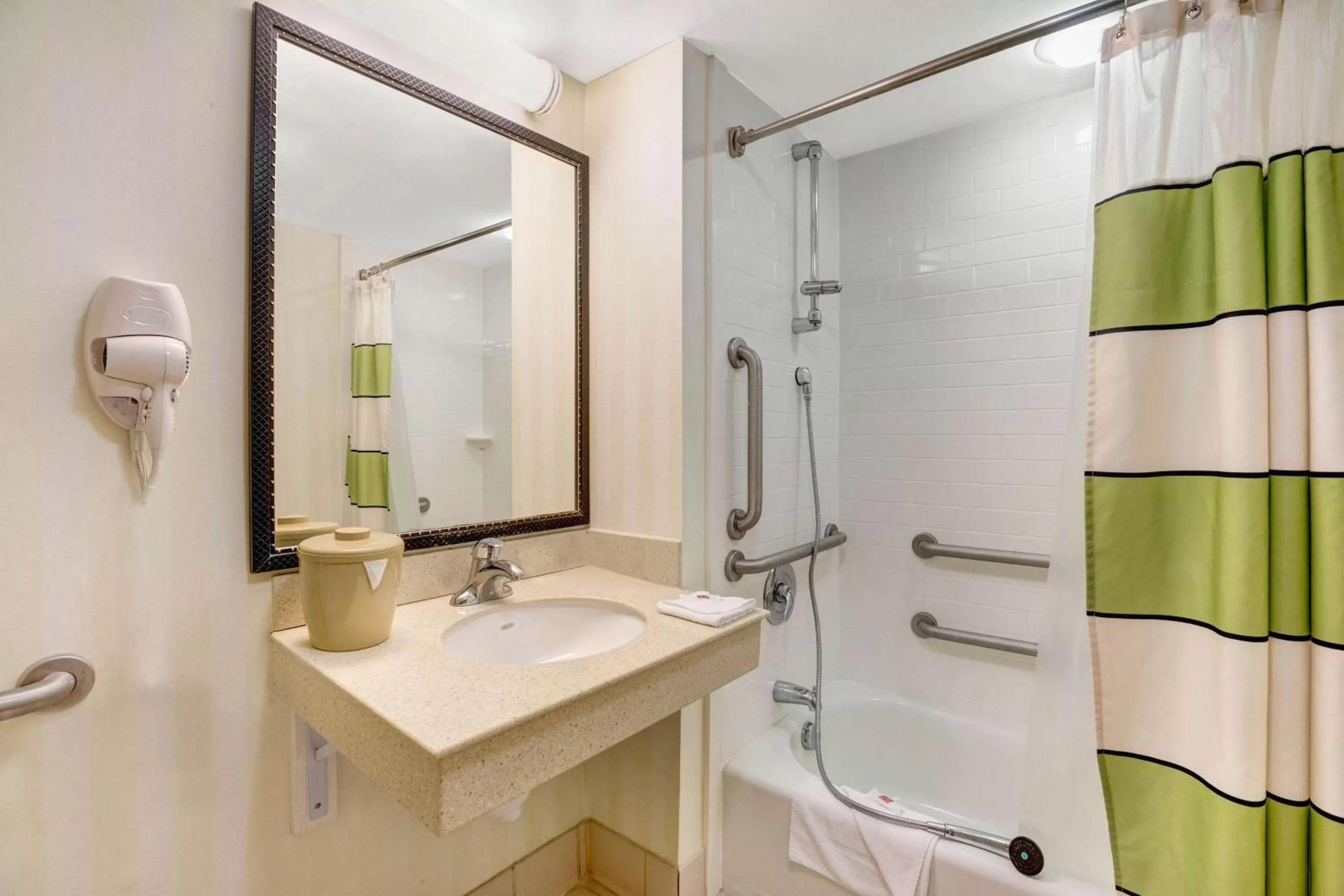 Bathroom in Motel 6-Milford, CT