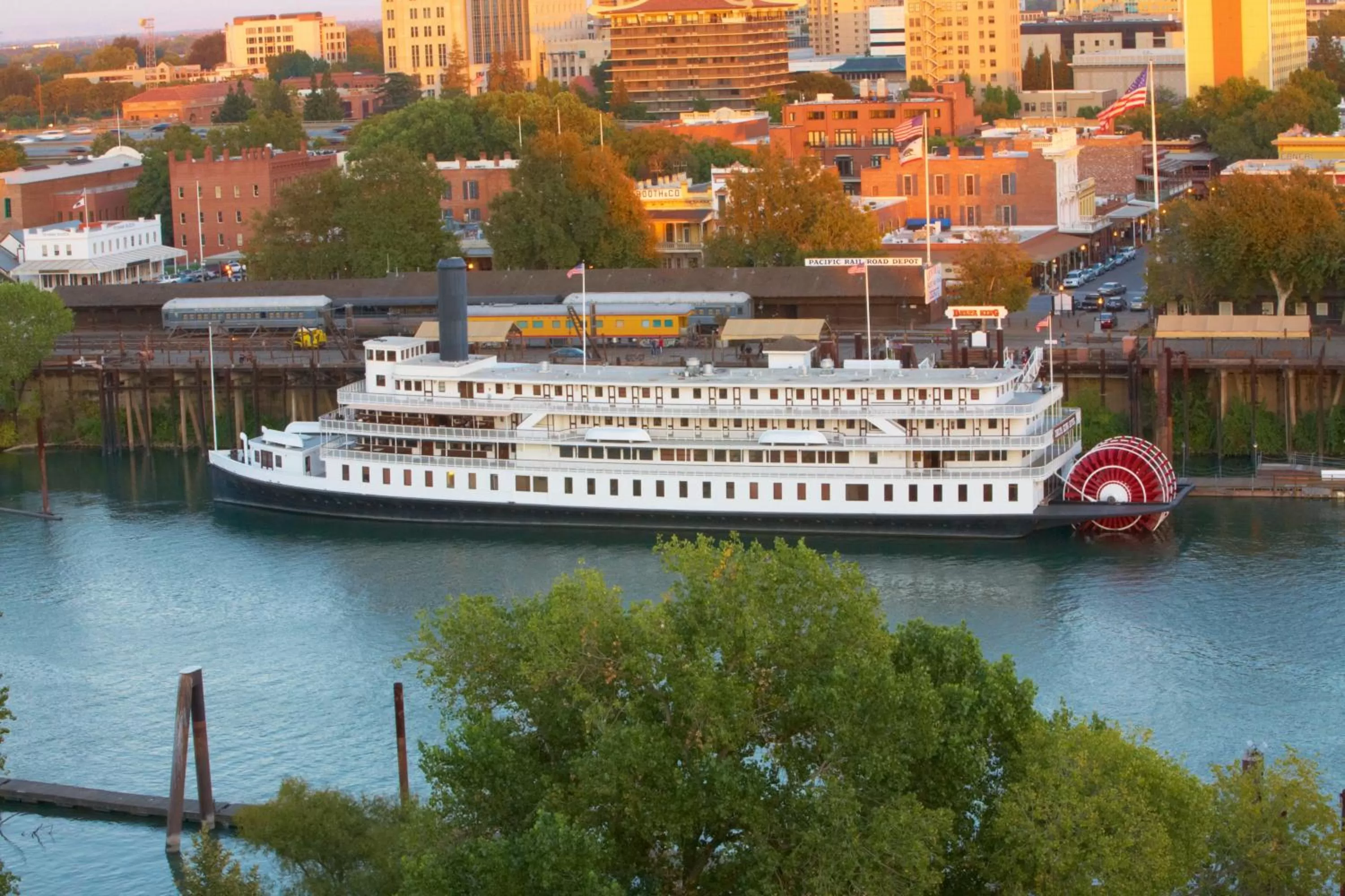 Property building in Delta King Hotel