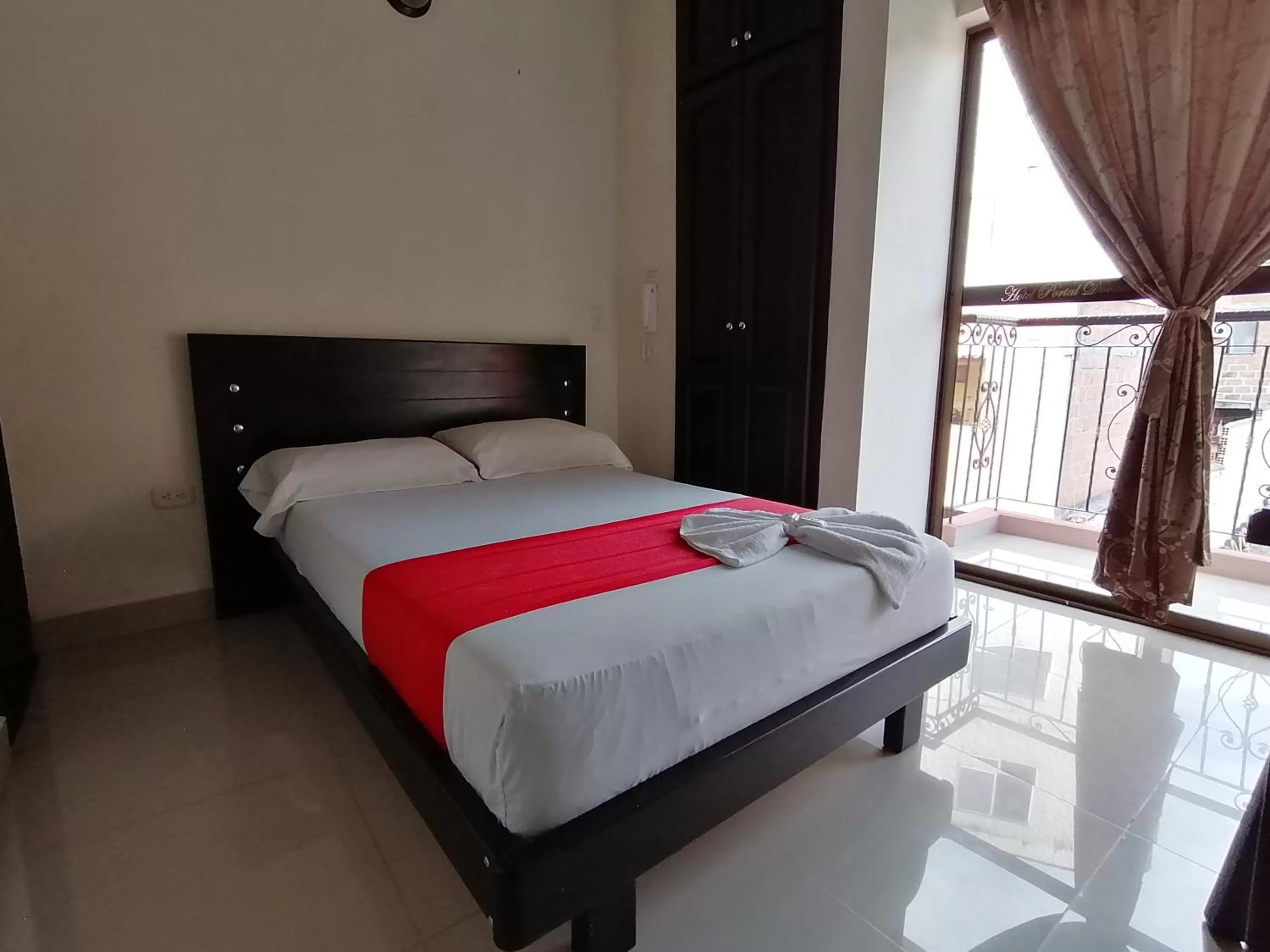 Bed in Hotel Portal Dorado