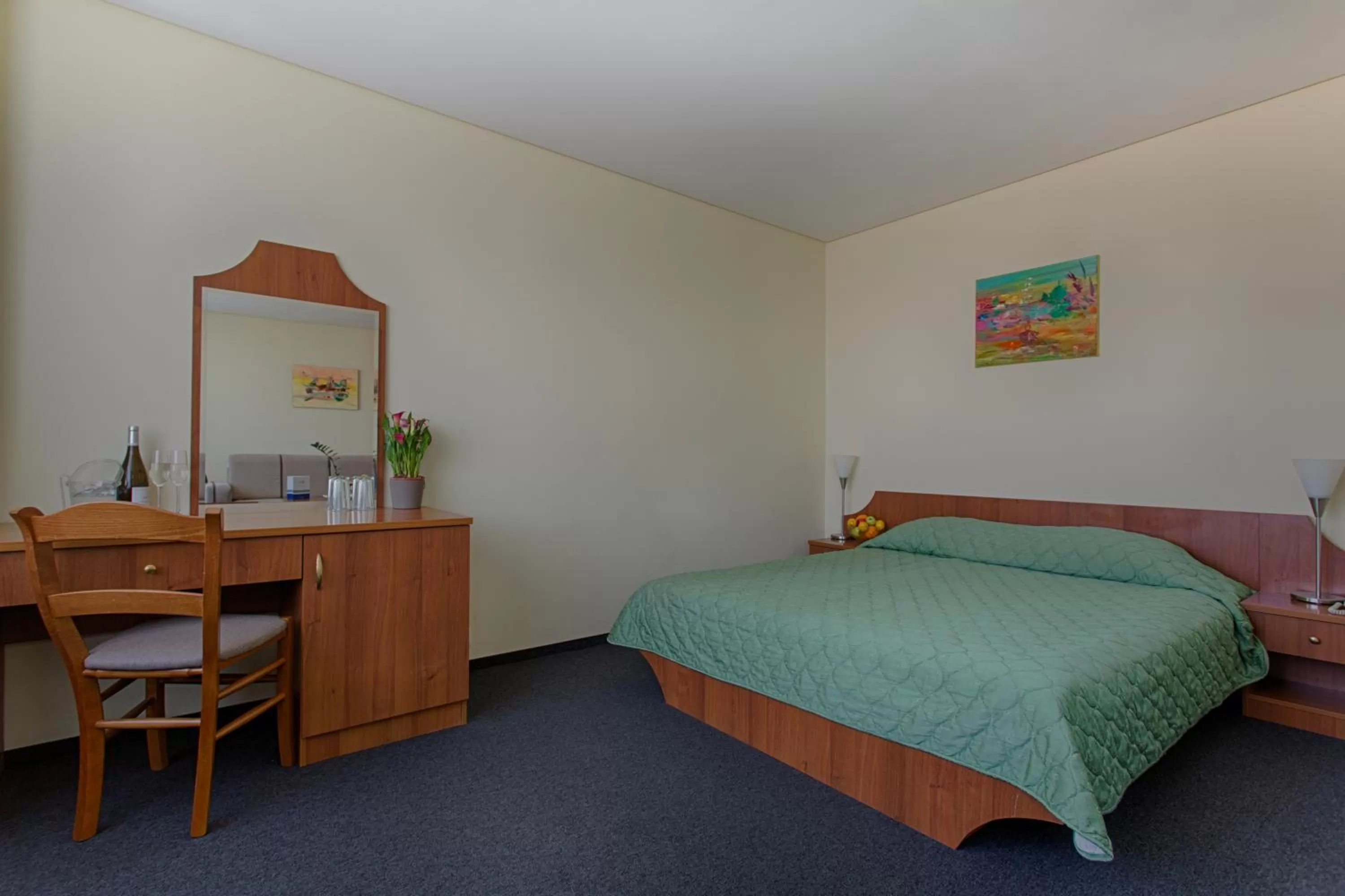 Bedroom, Bed in Hemus Hotel Sofia