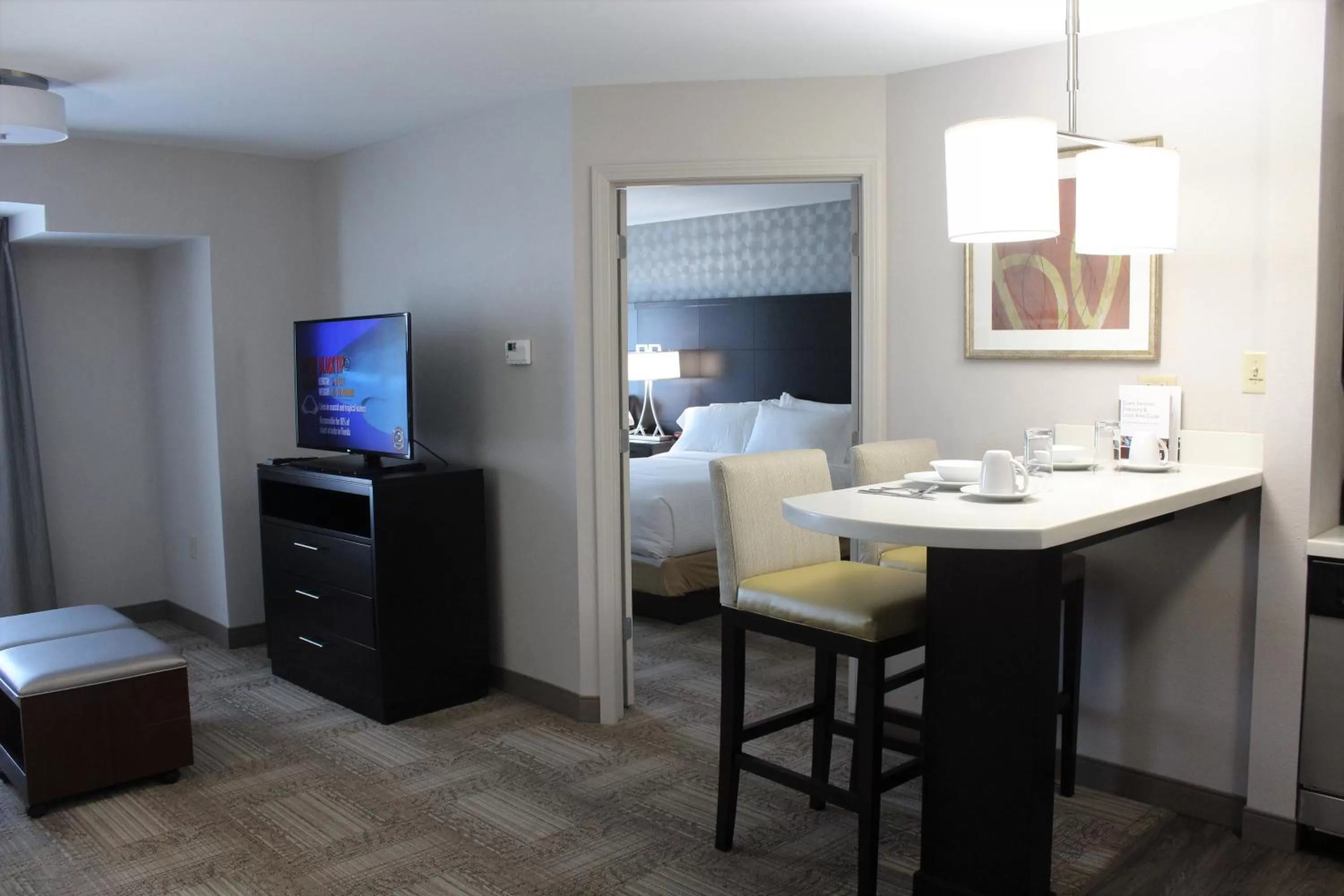 Photo of the whole room, Bed in Staybridge Suites Miamisburg by IHG