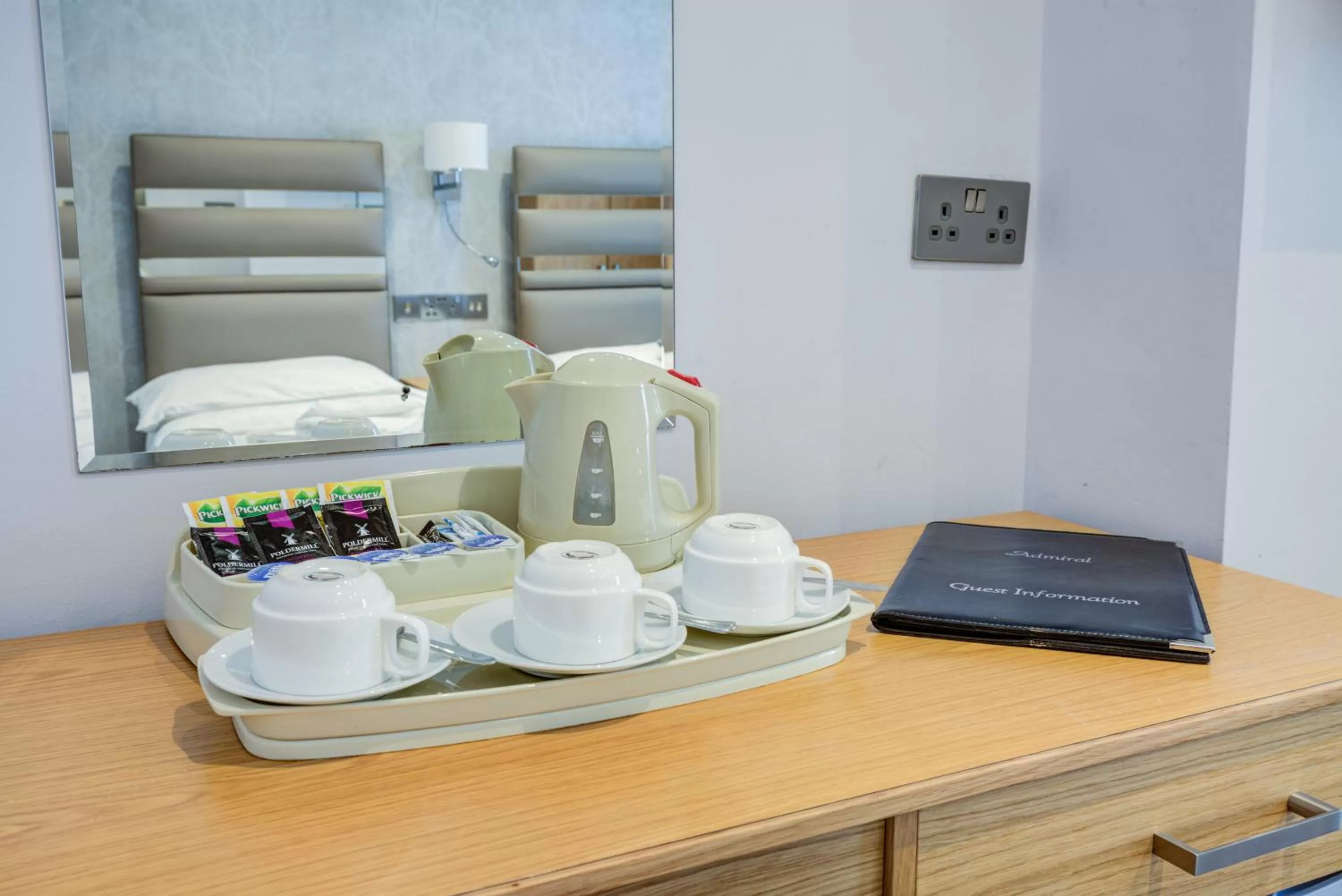 Bed in Admiral Hotel at Park Avenue