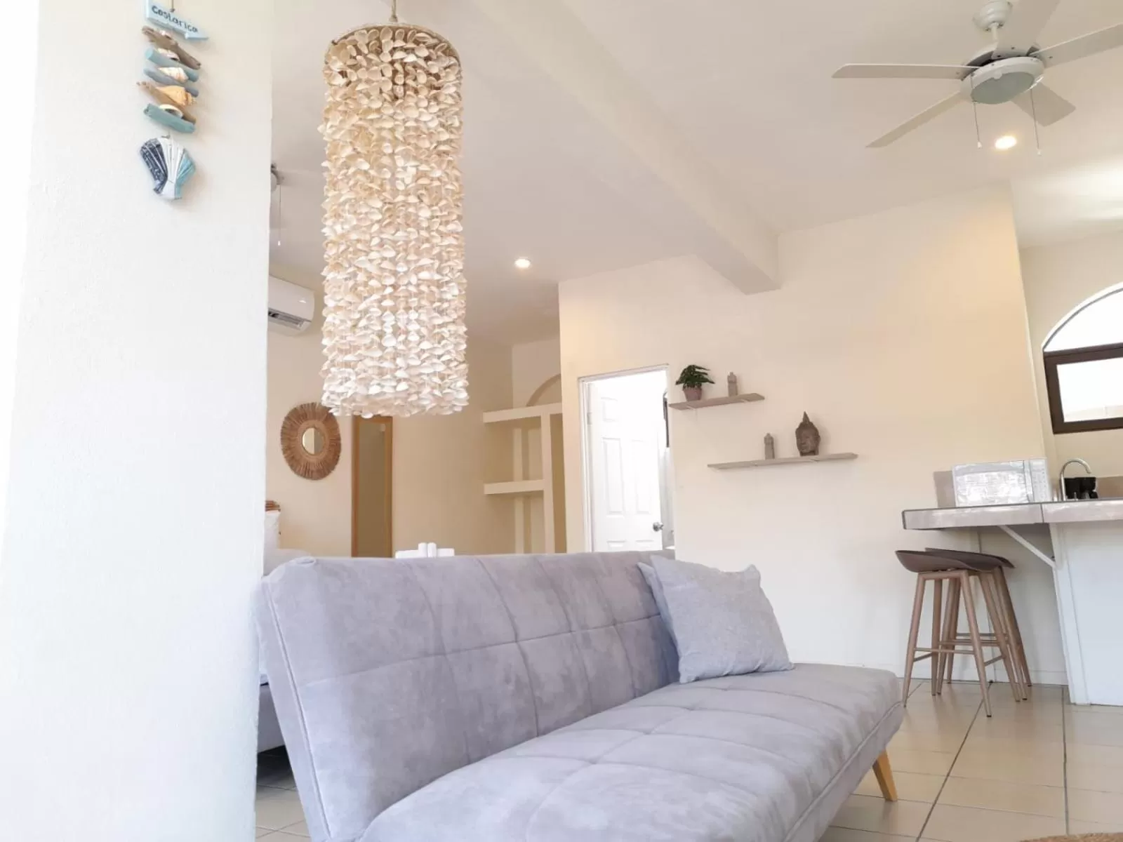 Living room in Zulu Surf Hotel Tamarindo