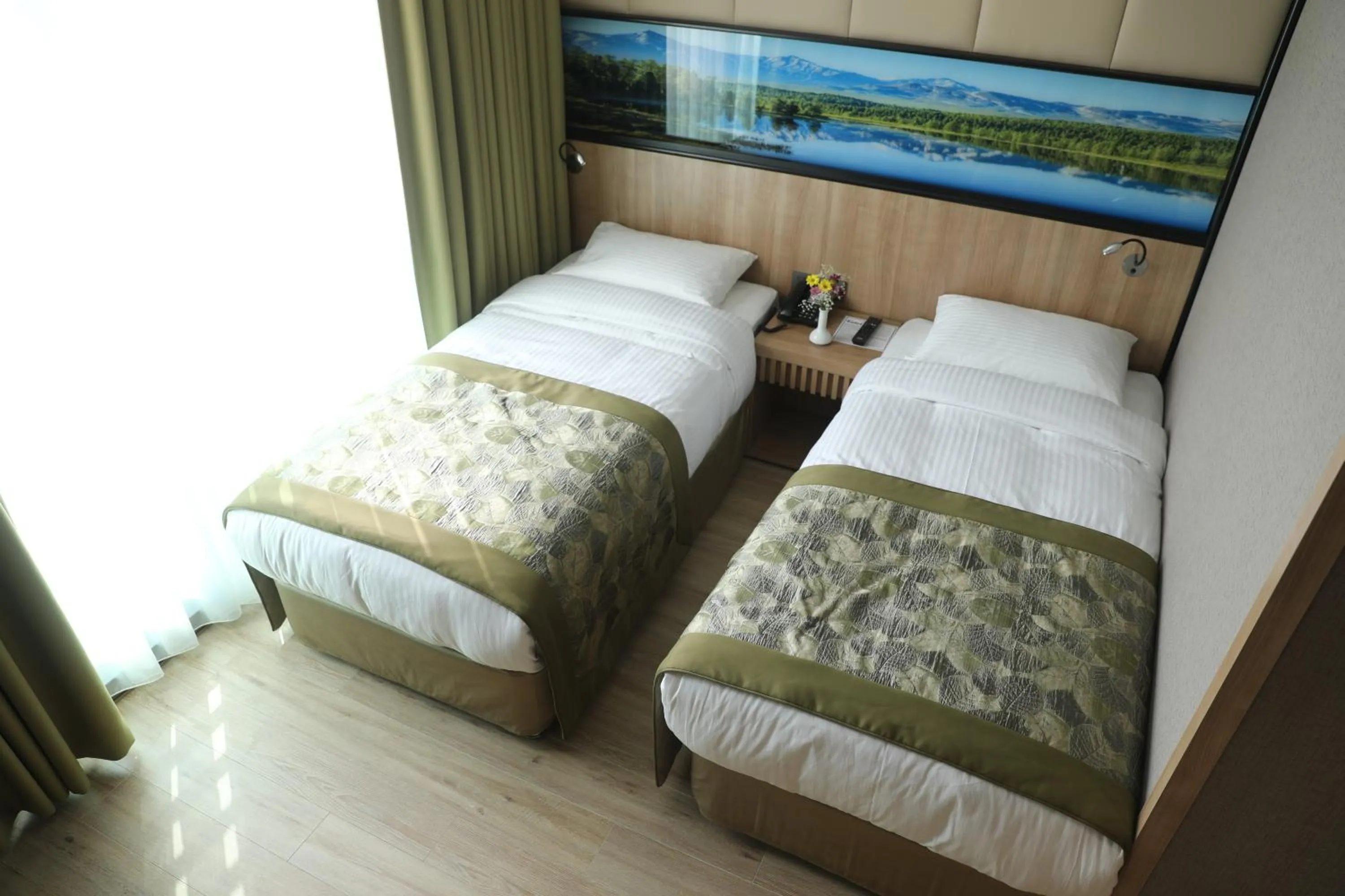 Bed in RADAR HOTEL