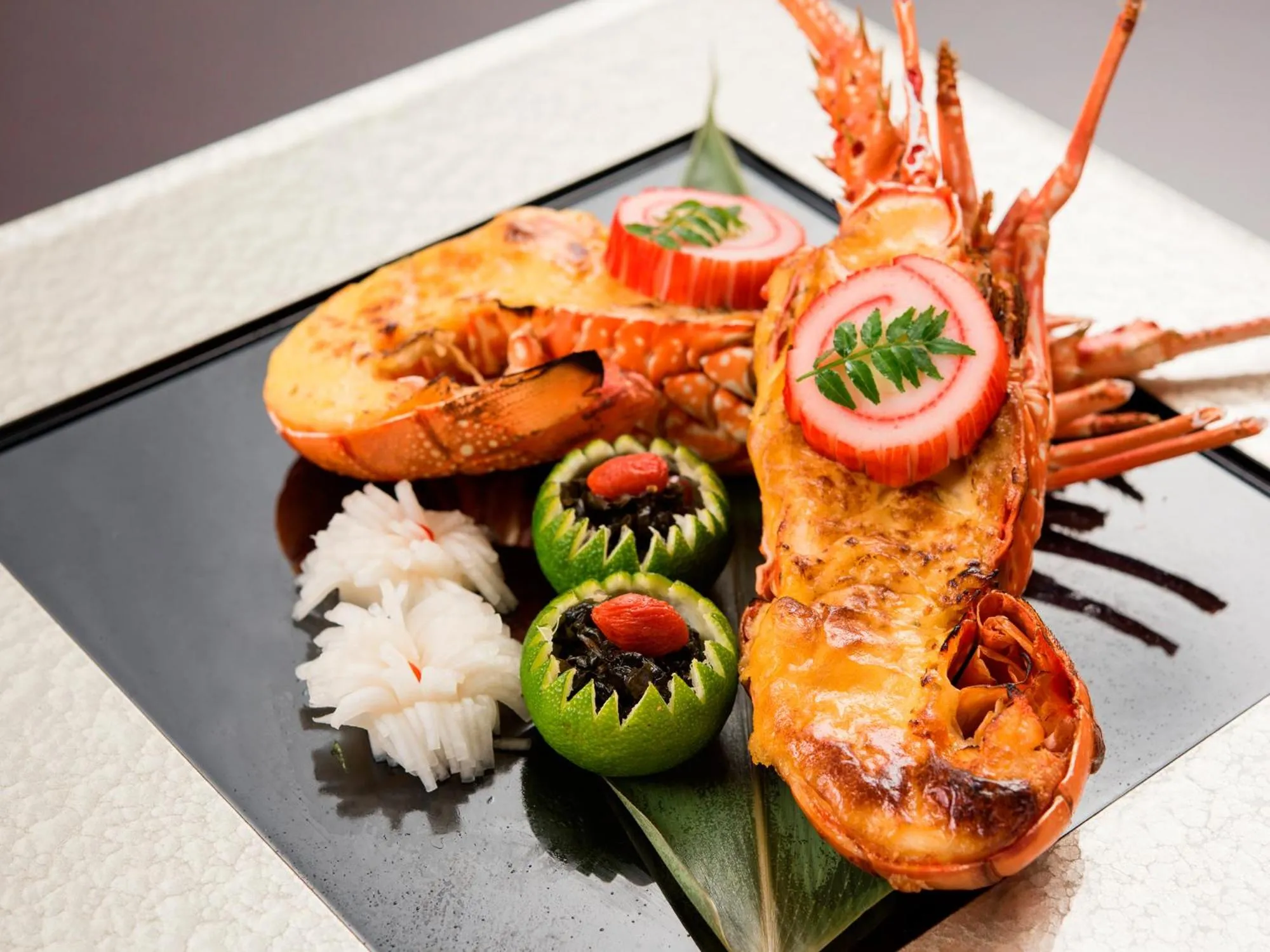 Food close-up in Okuno Hosomichi