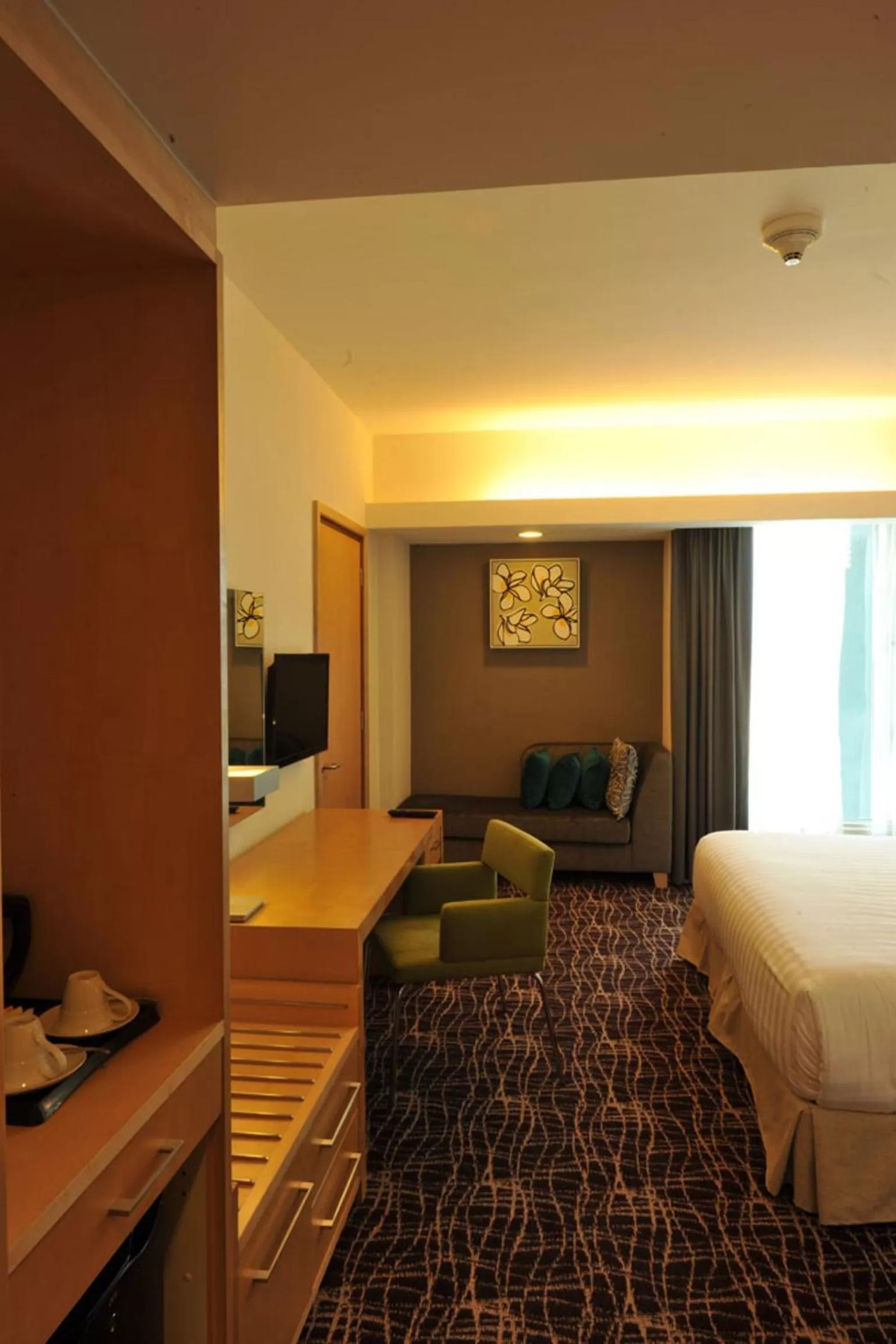 Photo of the whole room, Bed in The Everly Putrajaya