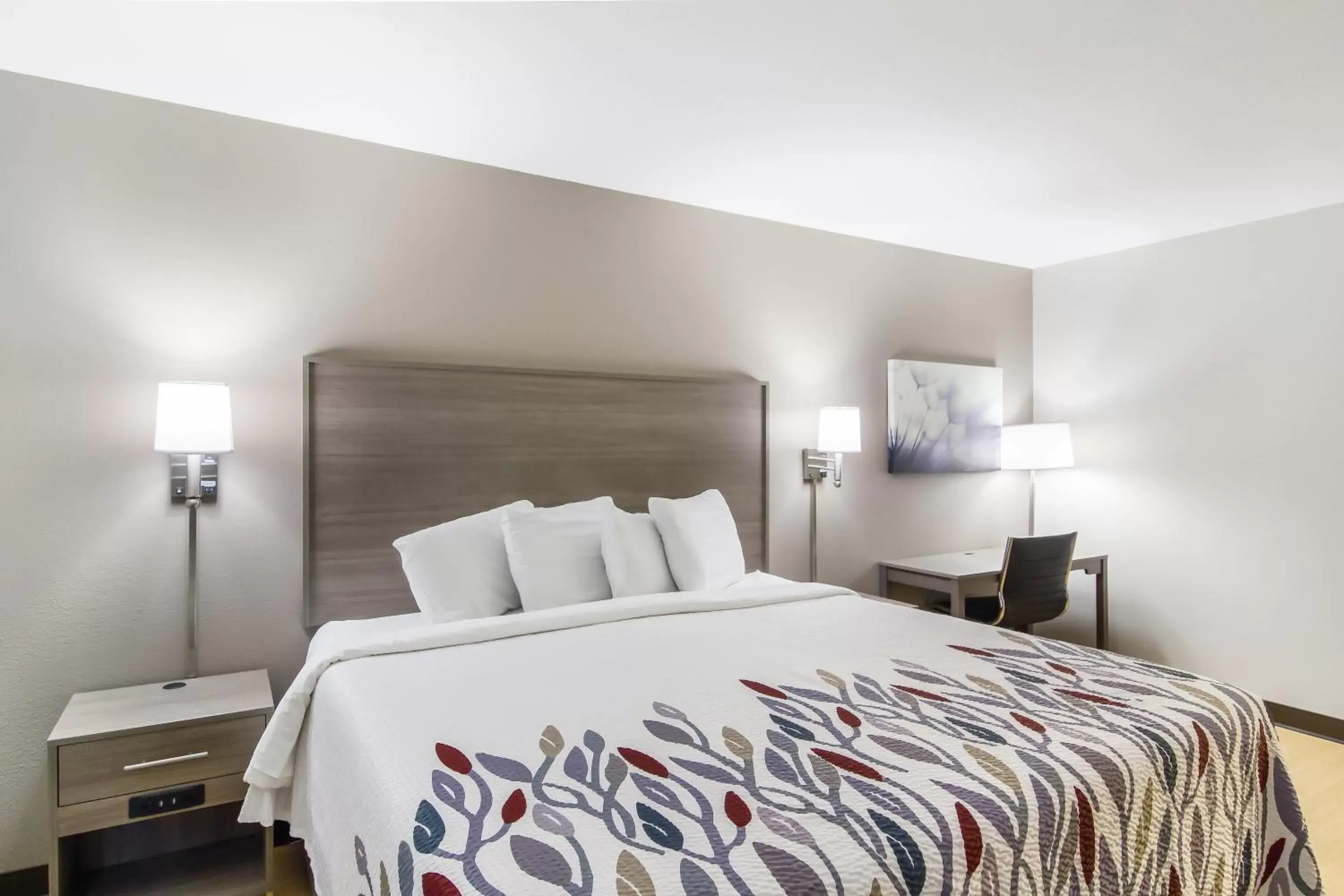 Deluxe King Room Disability Access Roll-In Shower Non-Smoking in Red Roof Inn I-95 North Brunswick Darien Deluxe King Room Disability Access Roll-In Shower Non-Smoking in Red Roof Inn I-95 North Brunswick Darien