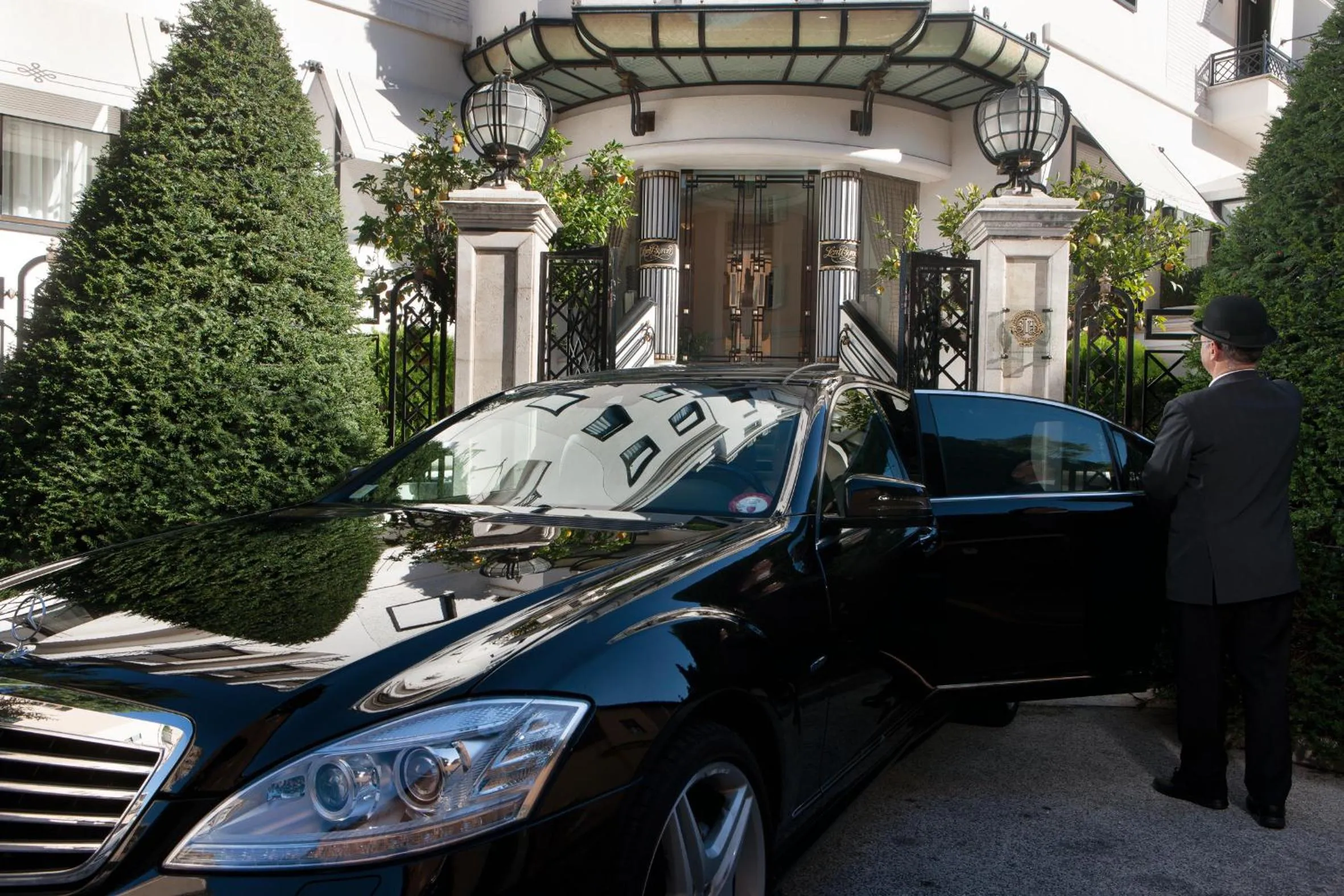 Facade/entrance in Hotel Lord Byron - Small Luxury Hotels of the World