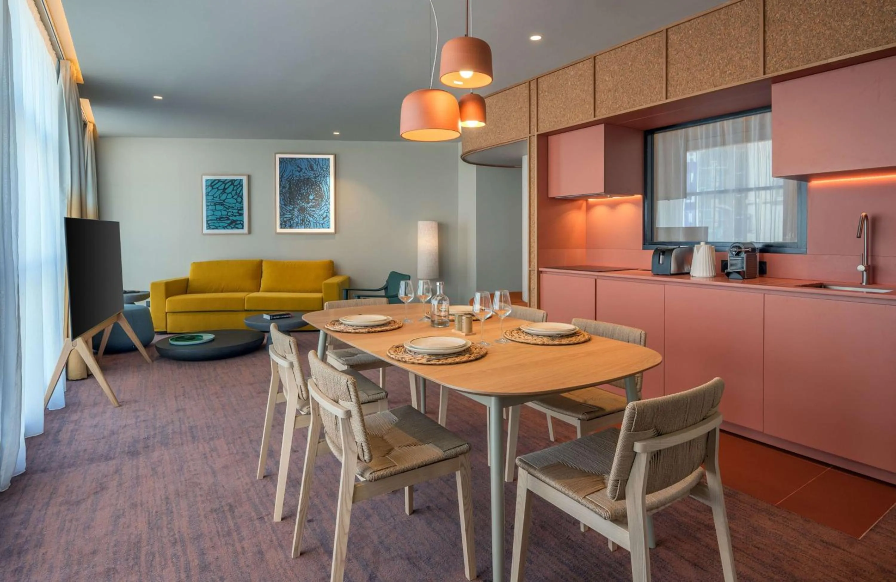 Kitchen or kitchenette in Canopy by Hilton Cannes