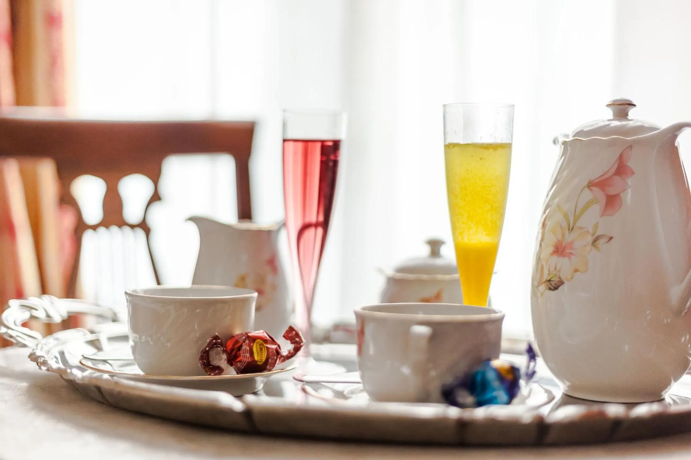 Food and drinks in Hotel Suite Caesar