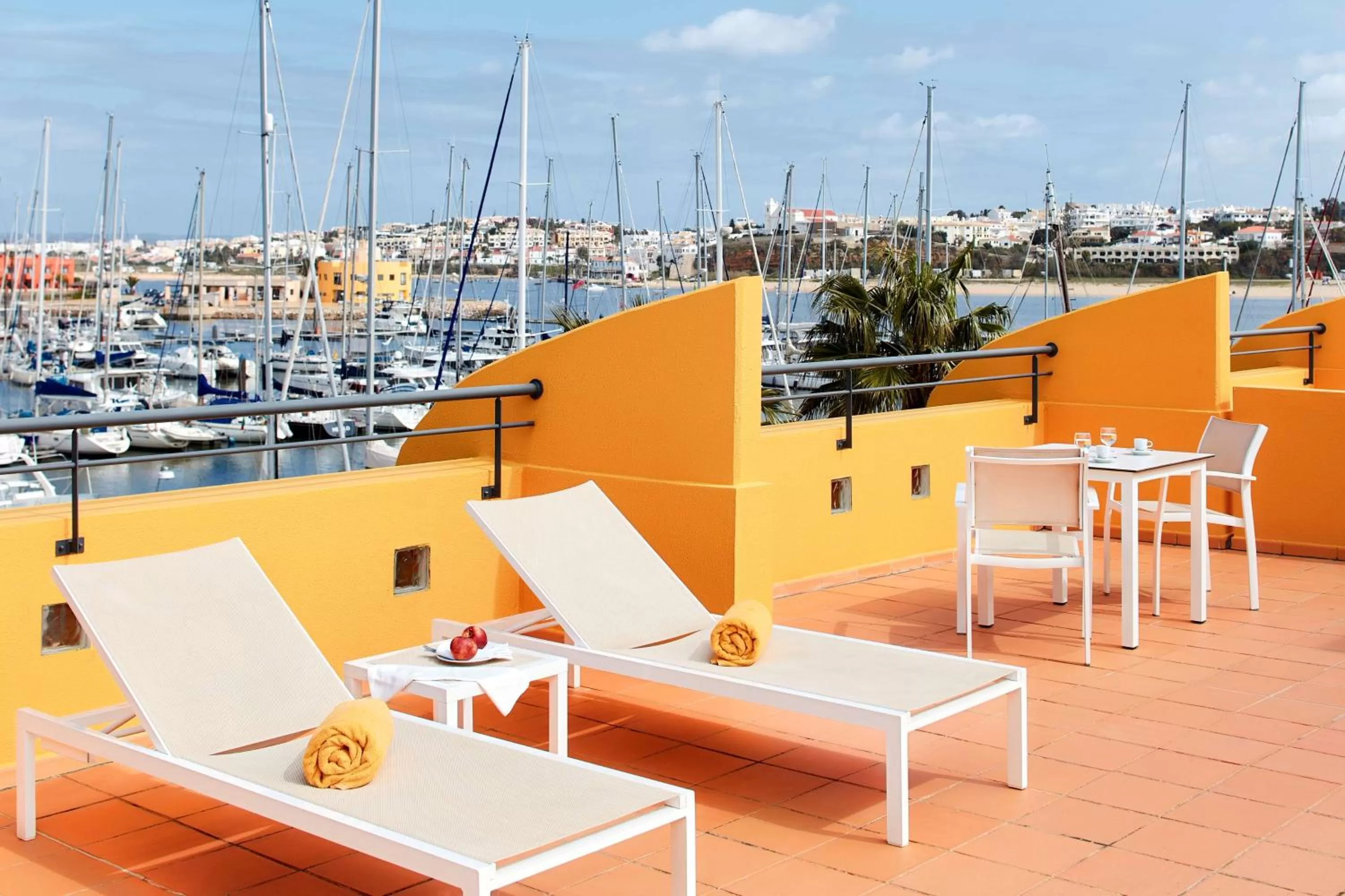 Apartment 1 BDr with Terrace with extra Bed (2 Adults + 2 Children) in NH Marina Portimao Resort