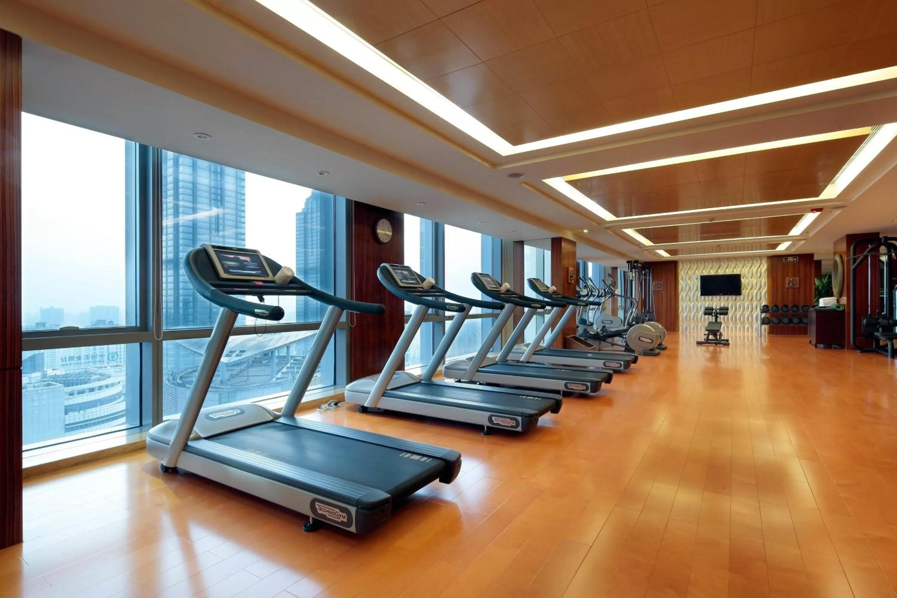Fitness centre/facilities in Courtyard by Marriott Suzhou