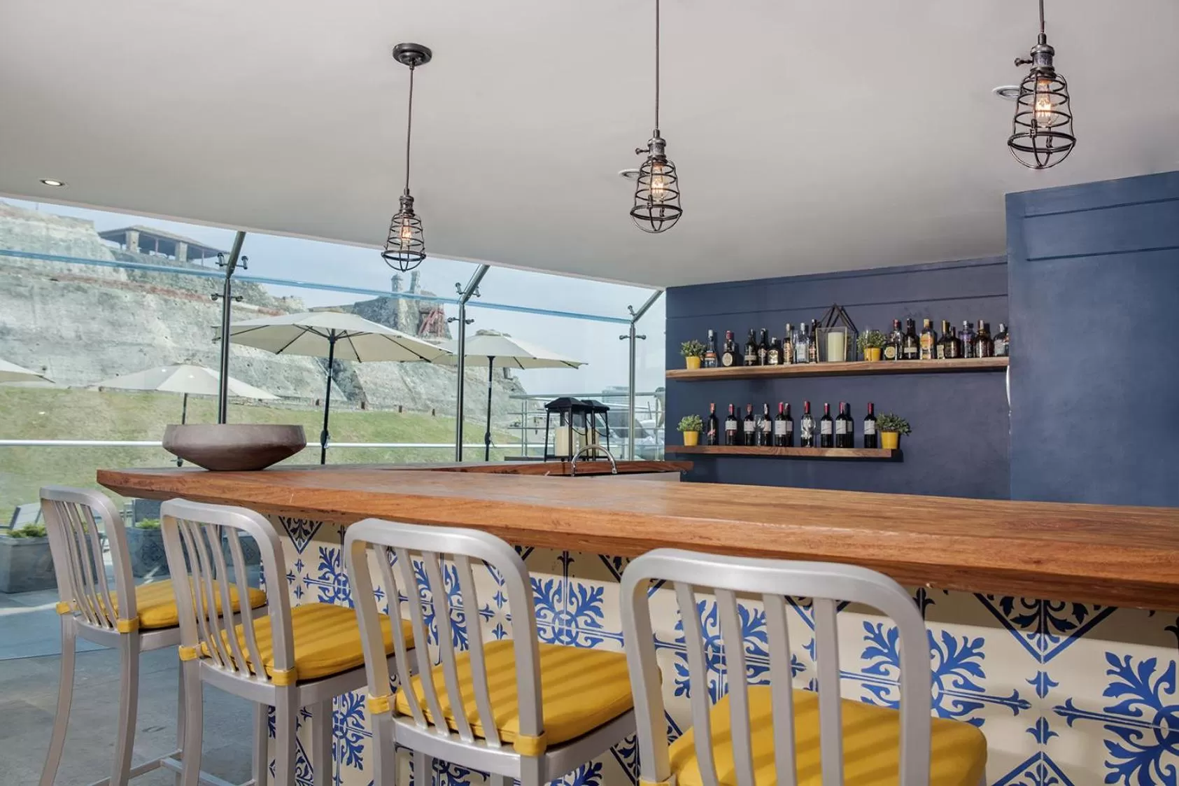 Lounge or bar in GHL San Lazaro Art Hotel