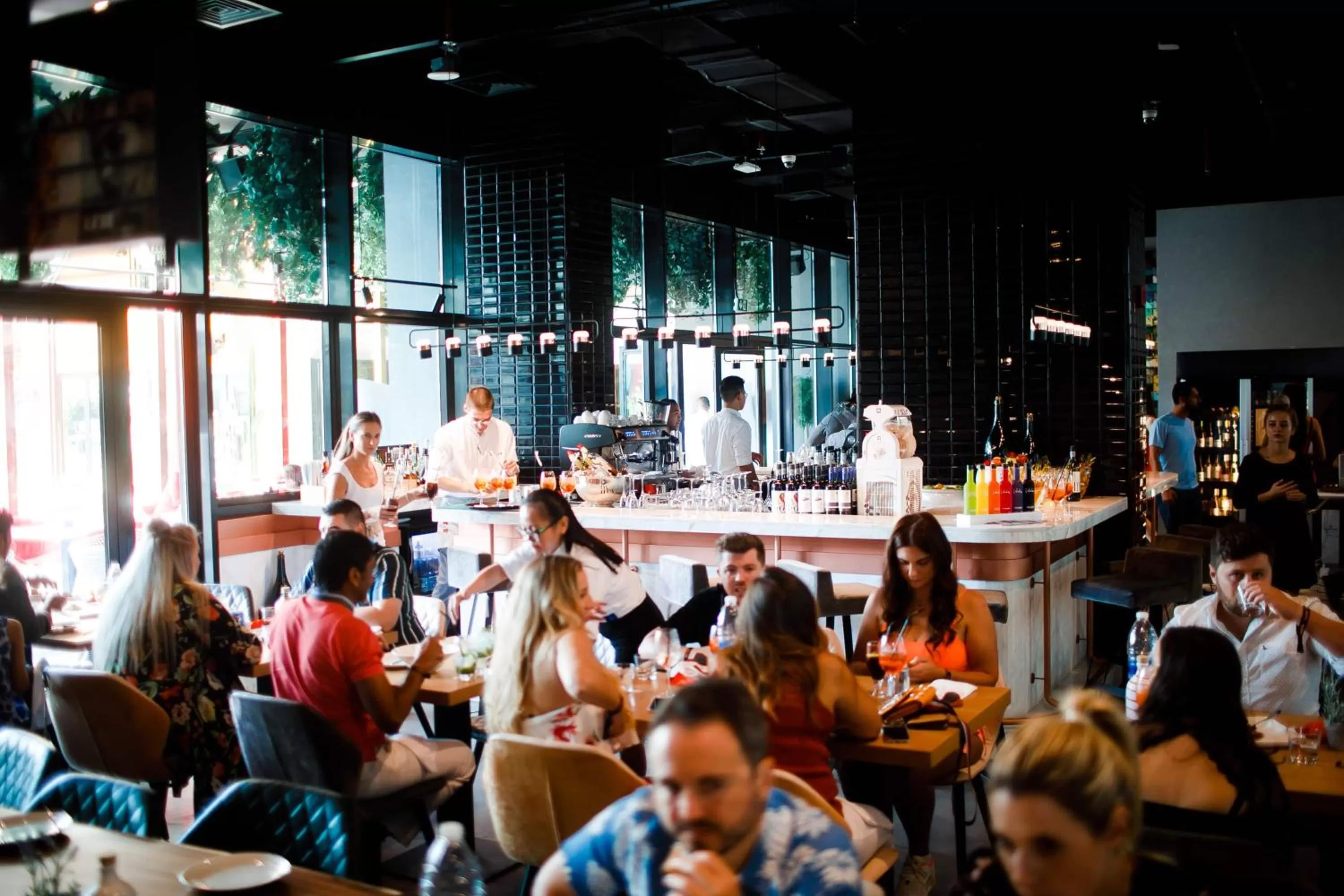 Lounge or bar in Studio One Hotel