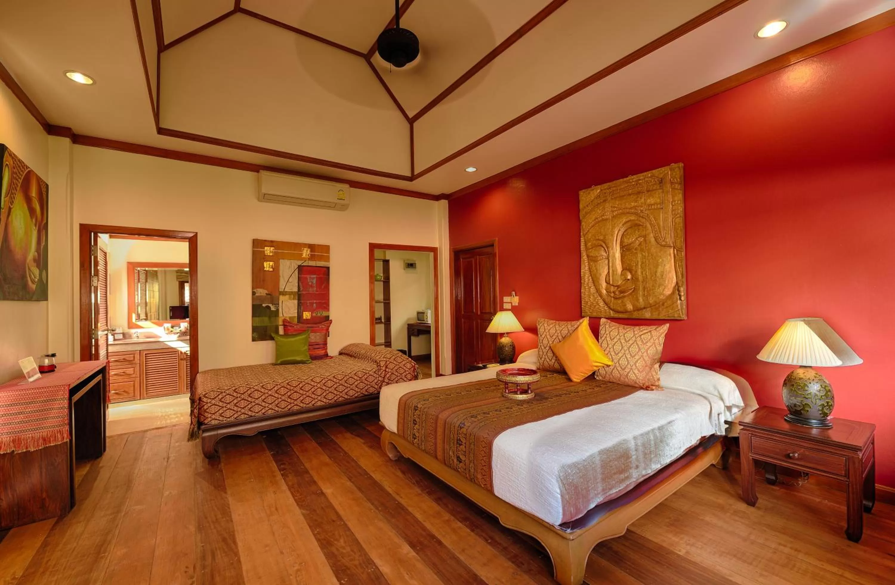 Bed in Rabbit Resort Pattaya