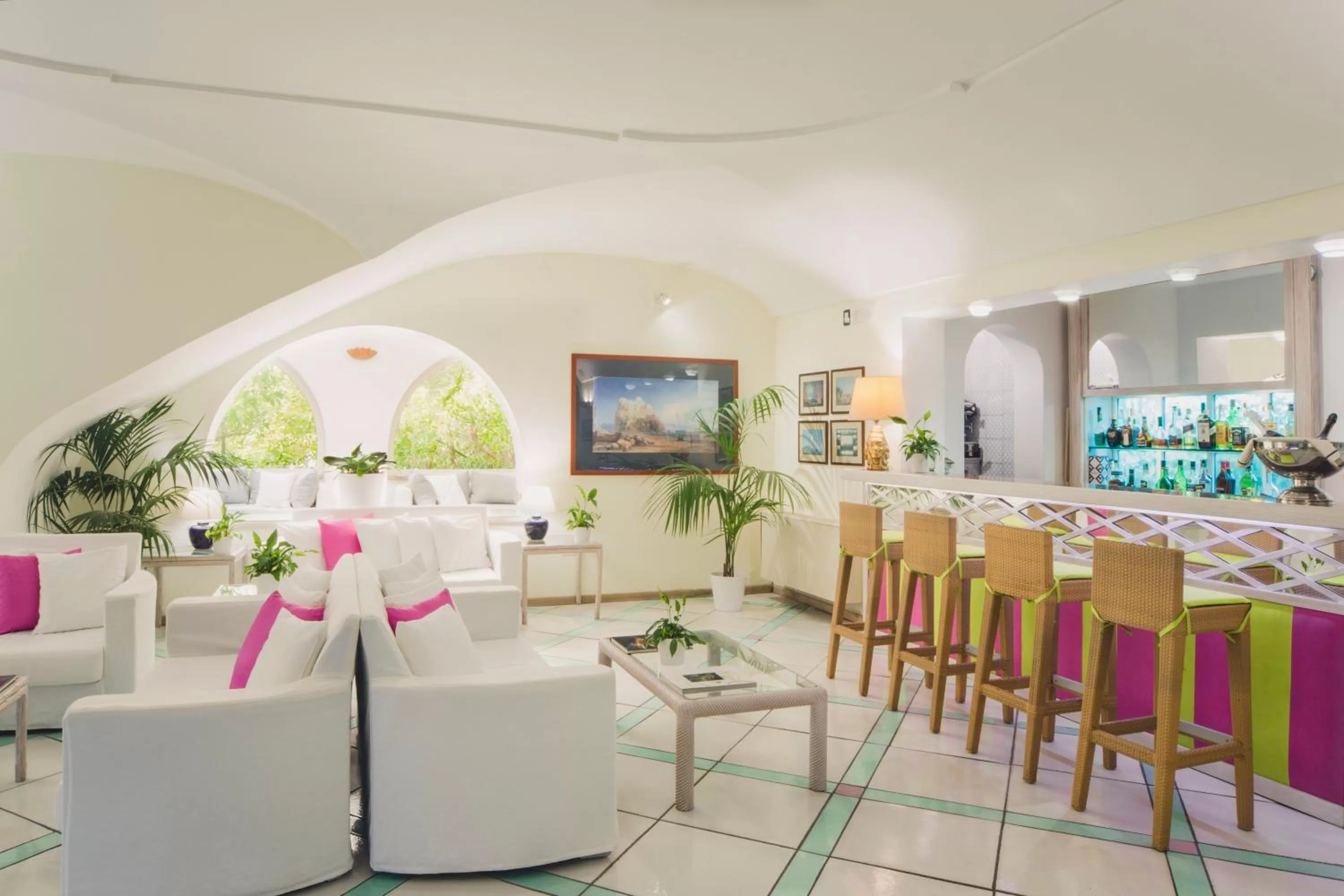 Lounge or bar in Central Park Terme