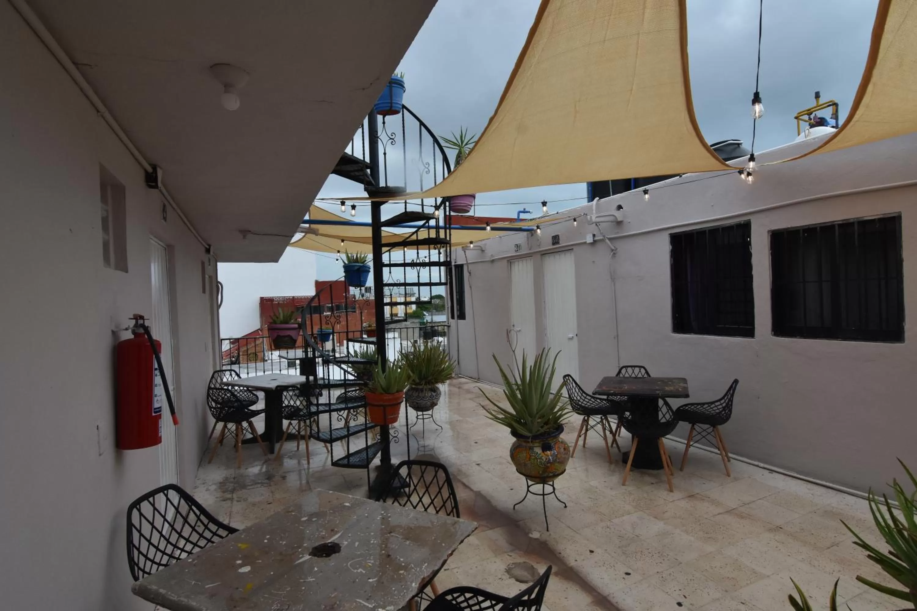 Balcony/Terrace in Hotel Colonial San Carlos Cancún Centro