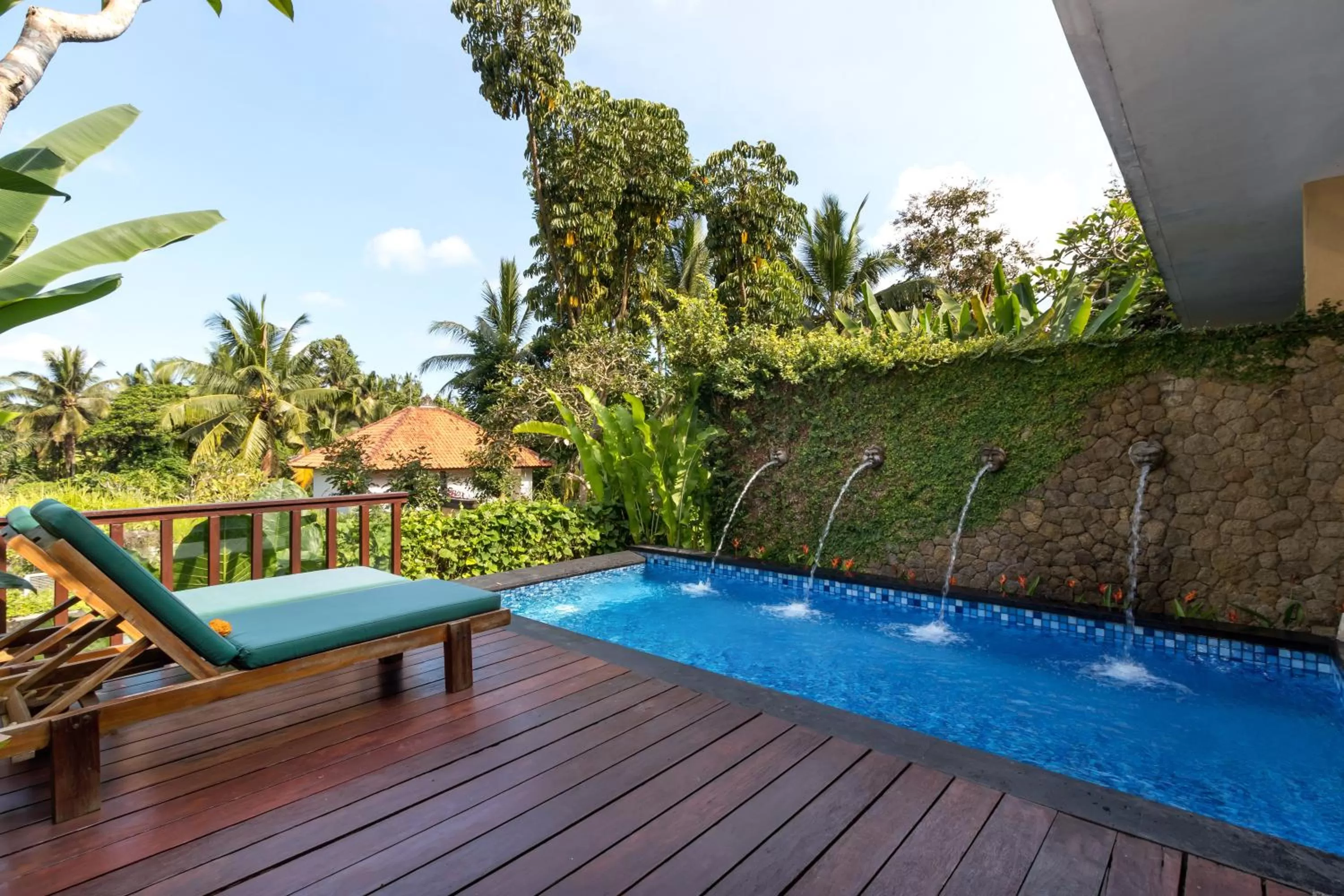 Pool view in Ubud Green Resort Villas Powered by Archipelago