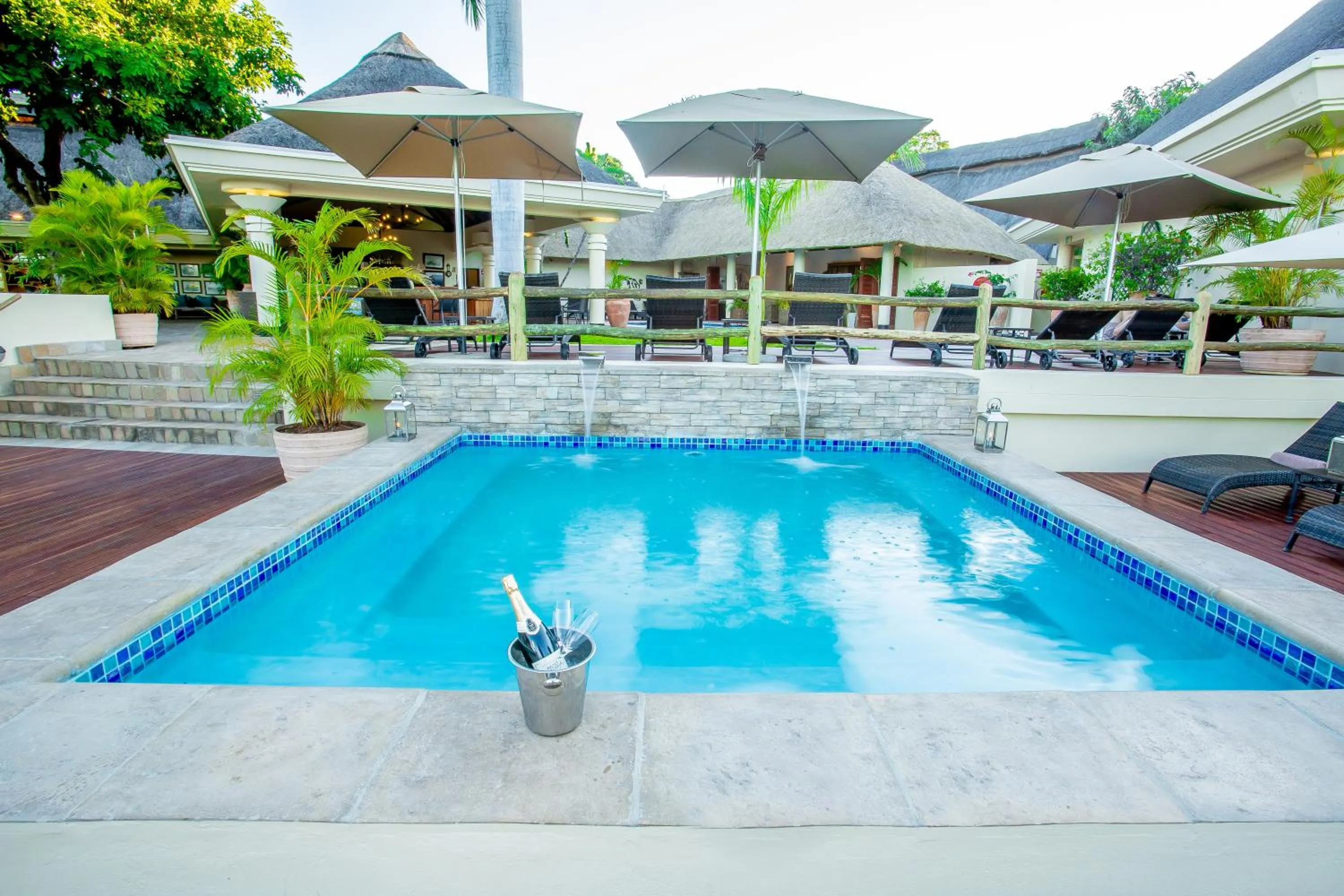 Swimming pool in Ilala Lodge Hotel