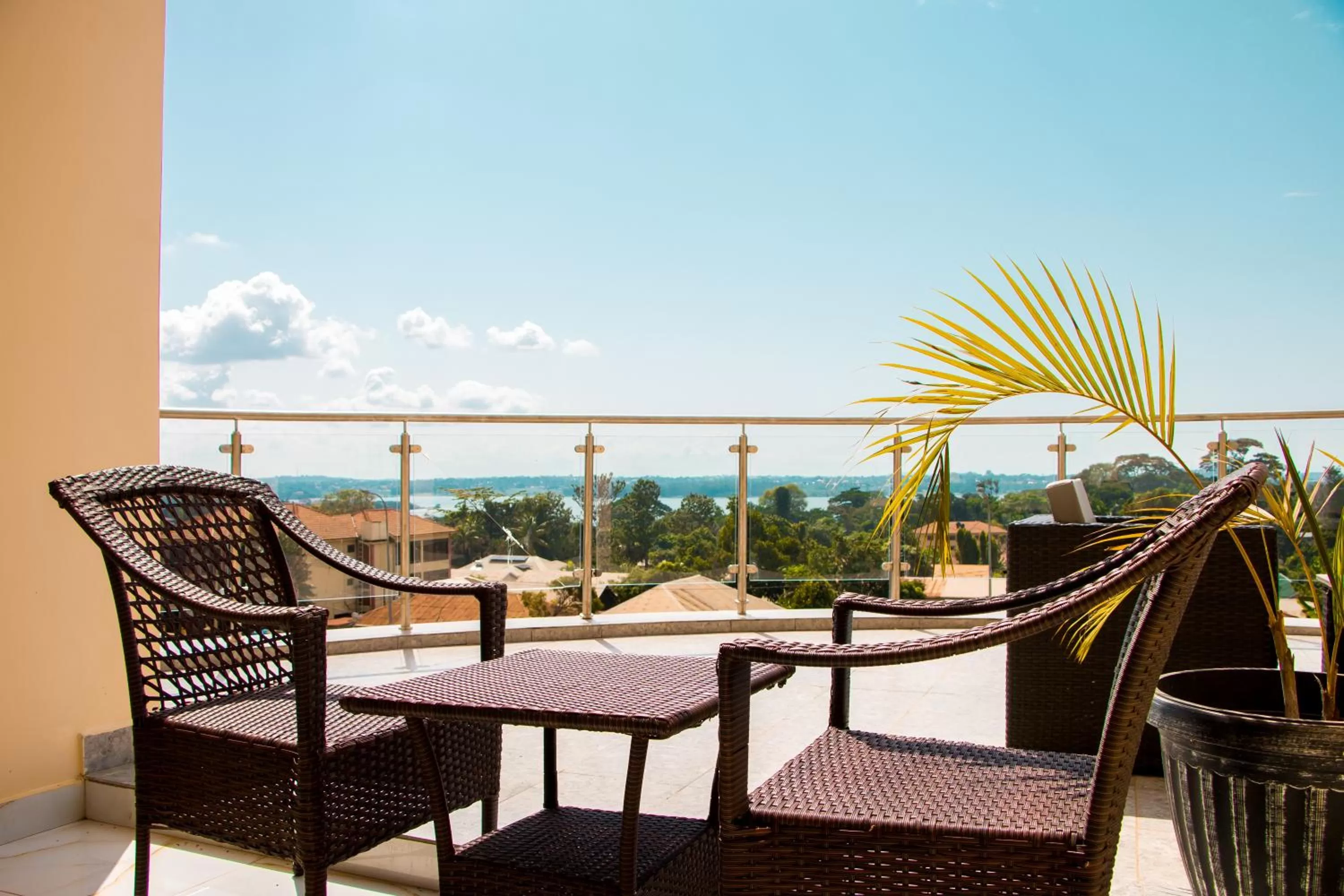 Balcony/Terrace in Hotel Horizon Entebbe