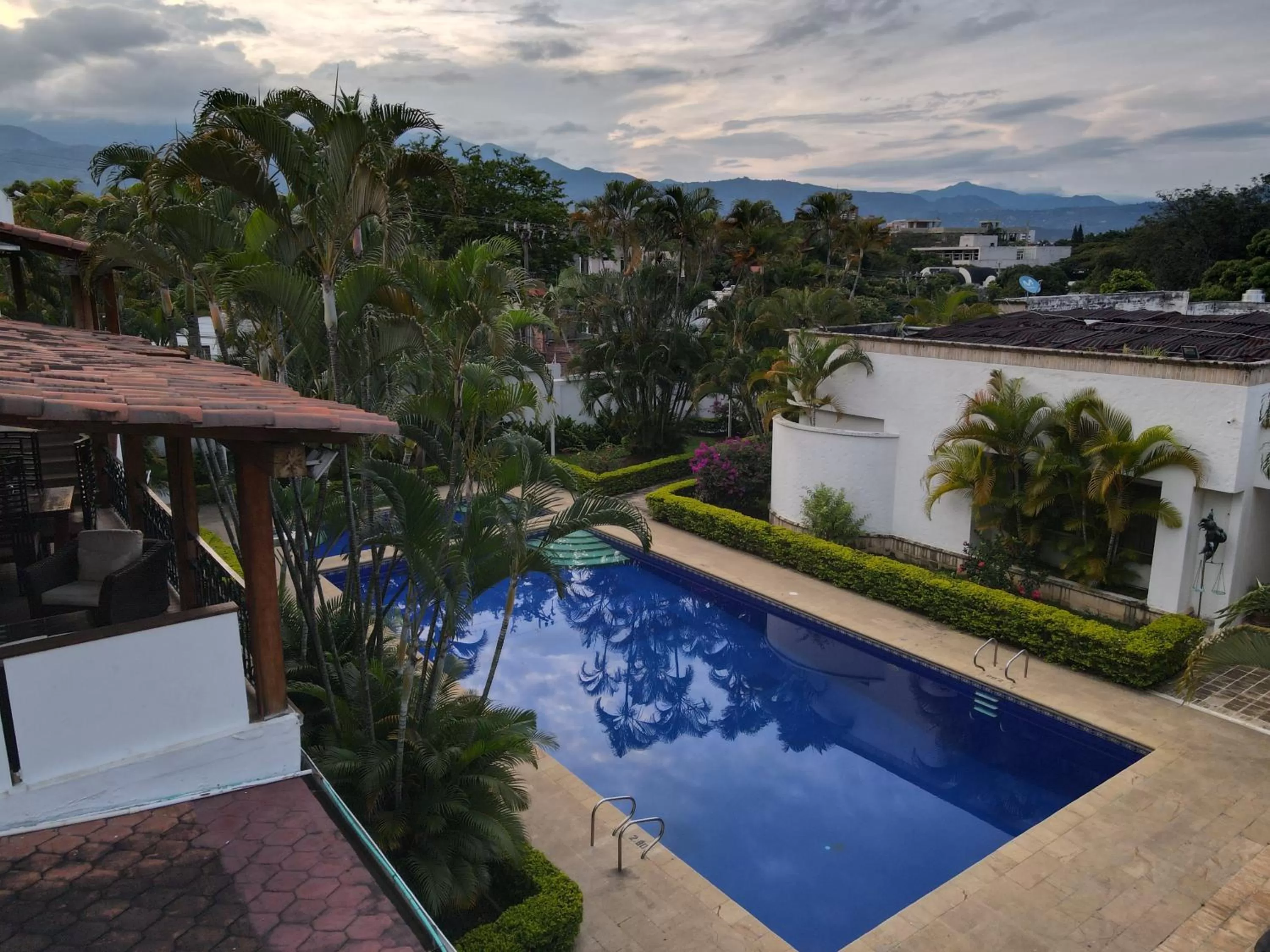 Pool View in Hotel Boutique Villa Casuarinas