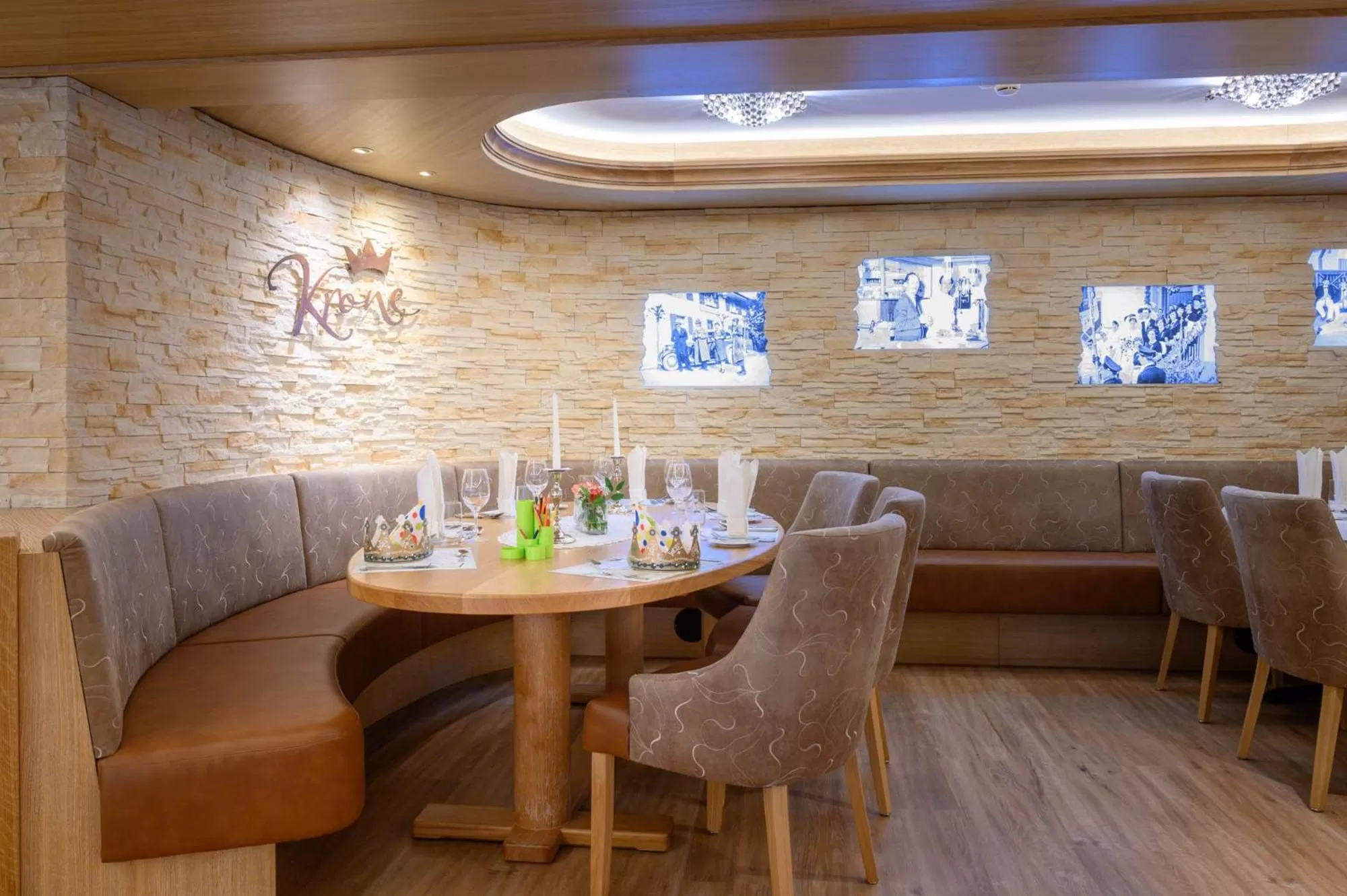 Restaurant/places to eat in Ringhotel Krone