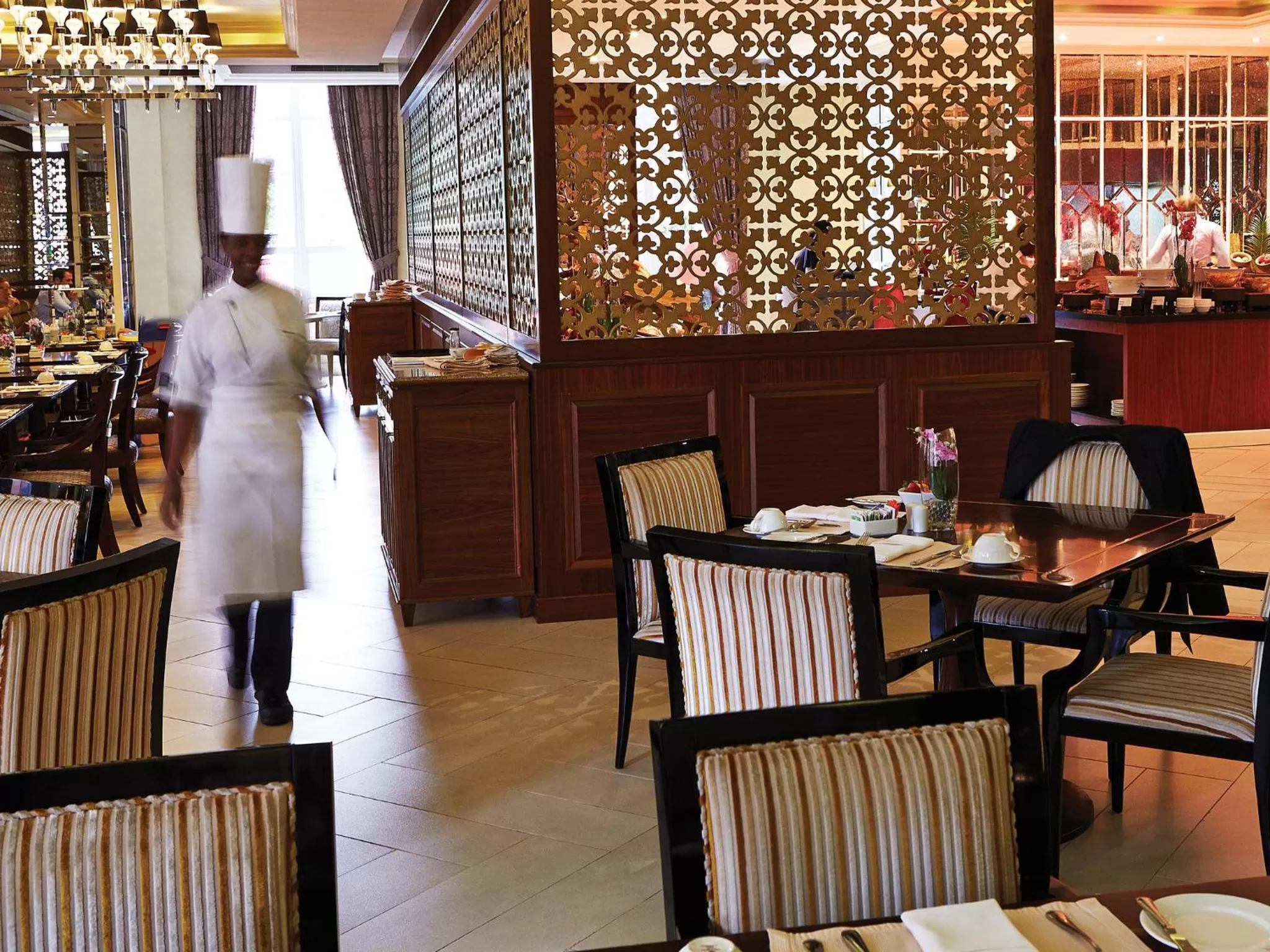 Staff in Villa Rosa Kempinski