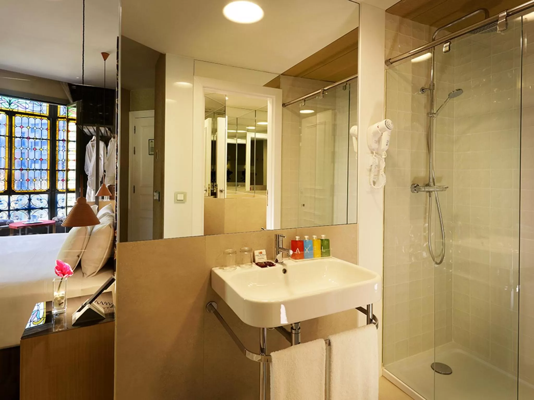 Bathroom in Axel Hotel Barcelona - Adults Only